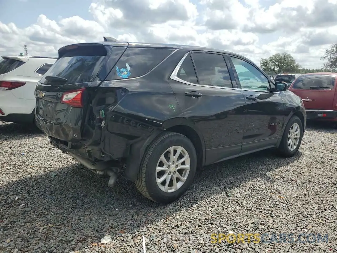 3 Фотография поврежденного автомобиля 2GNAXKEVXL6134680 CHEVROLET EQUINOX 2020