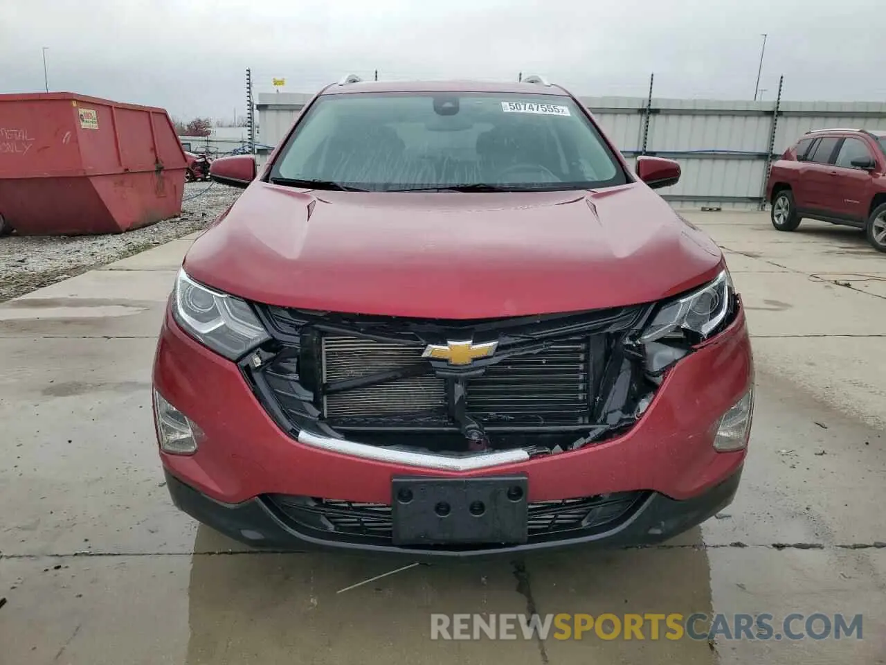 5 Photograph of a damaged car 2GNAXLEX2L6271040 CHEVROLET EQUINOX 2020