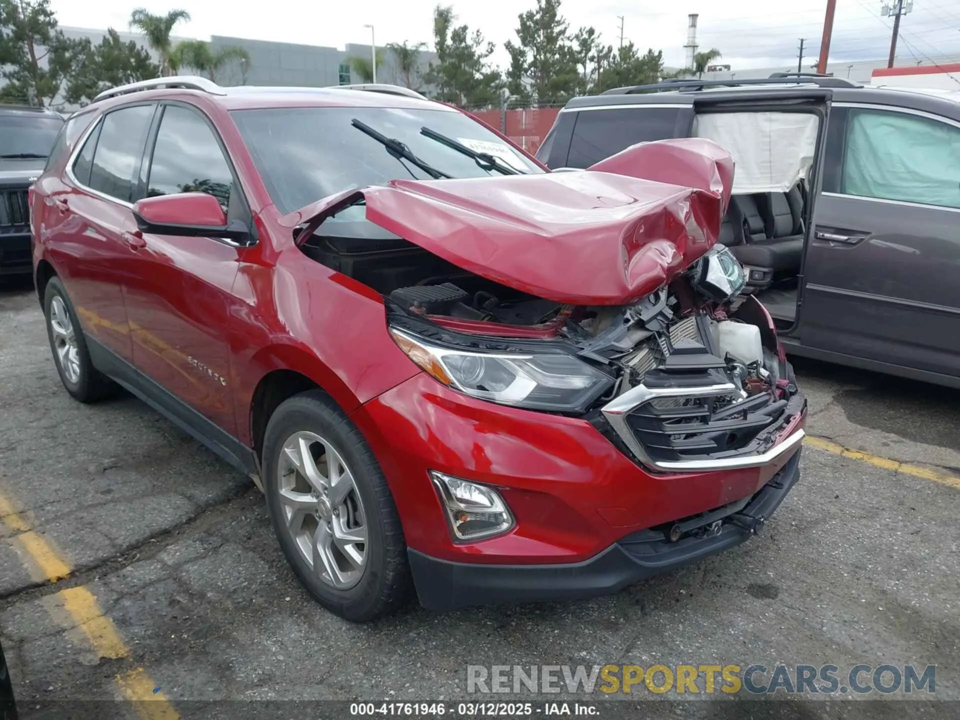 1 Фотография поврежденного автомобиля 2GNAXLEX7L6276783 CHEVROLET EQUINOX 2020