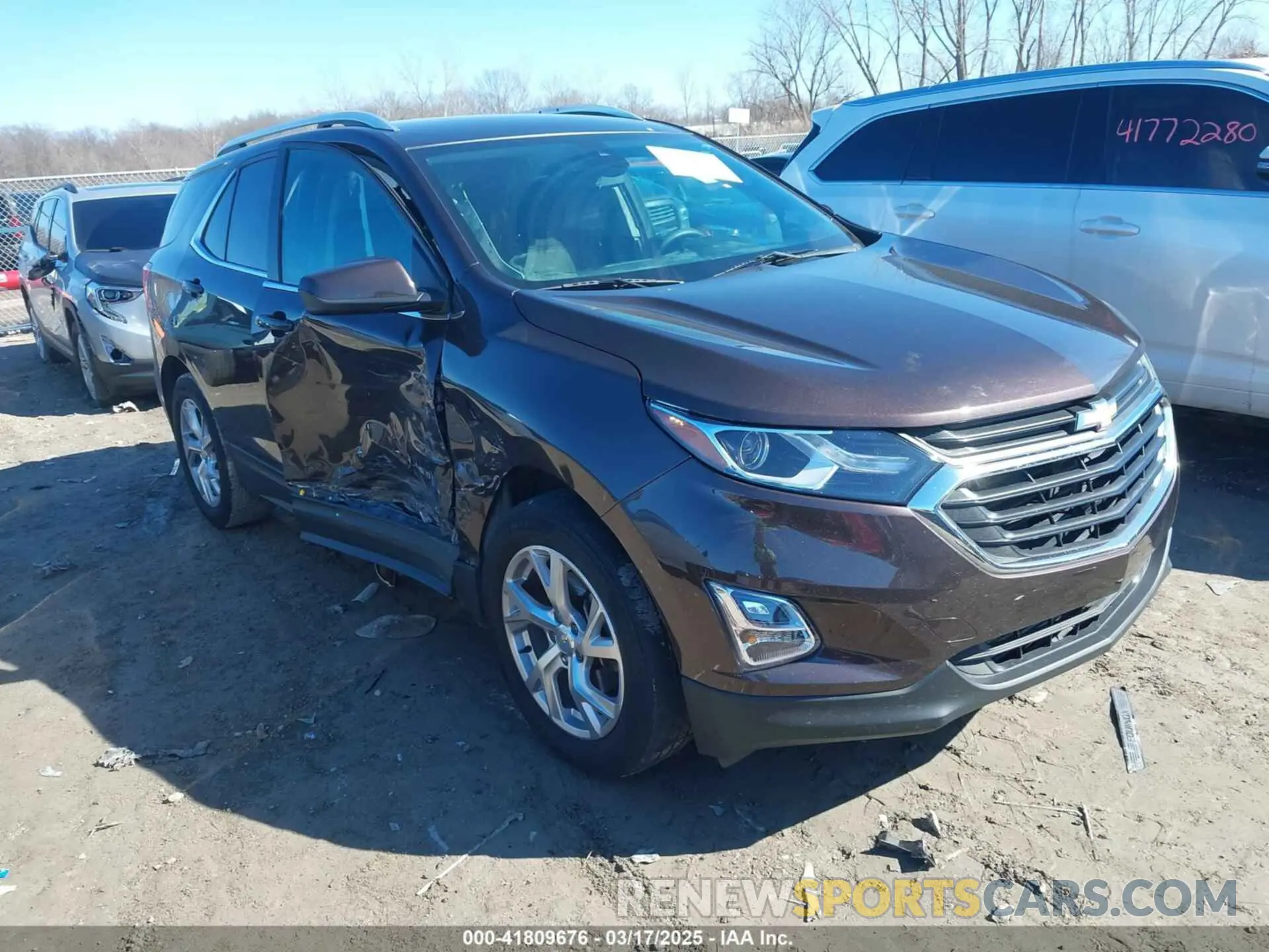 1 Фотография поврежденного автомобиля 2GNAXLEX8L6157205 CHEVROLET EQUINOX 2020