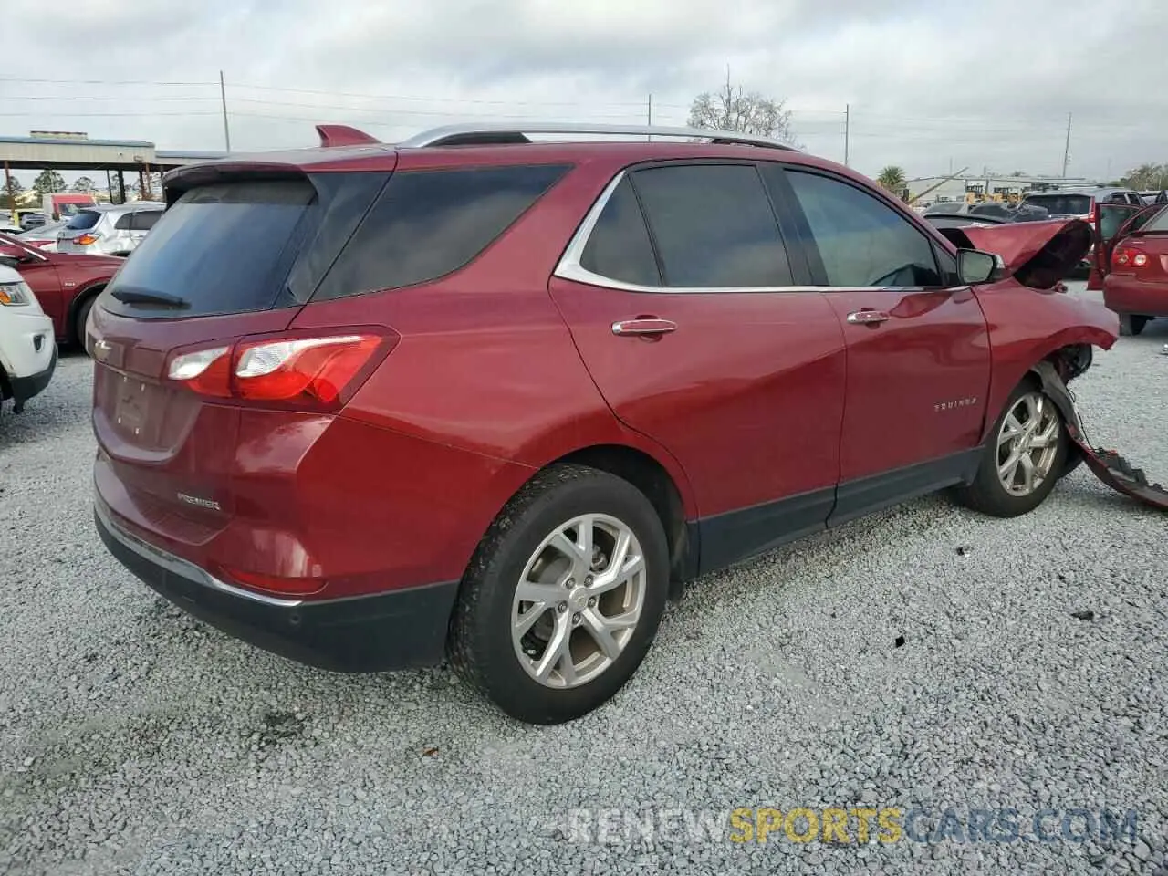 3 Фотография поврежденного автомобиля 2GNAXNEV3L6273213 CHEVROLET EQUINOX 2020
