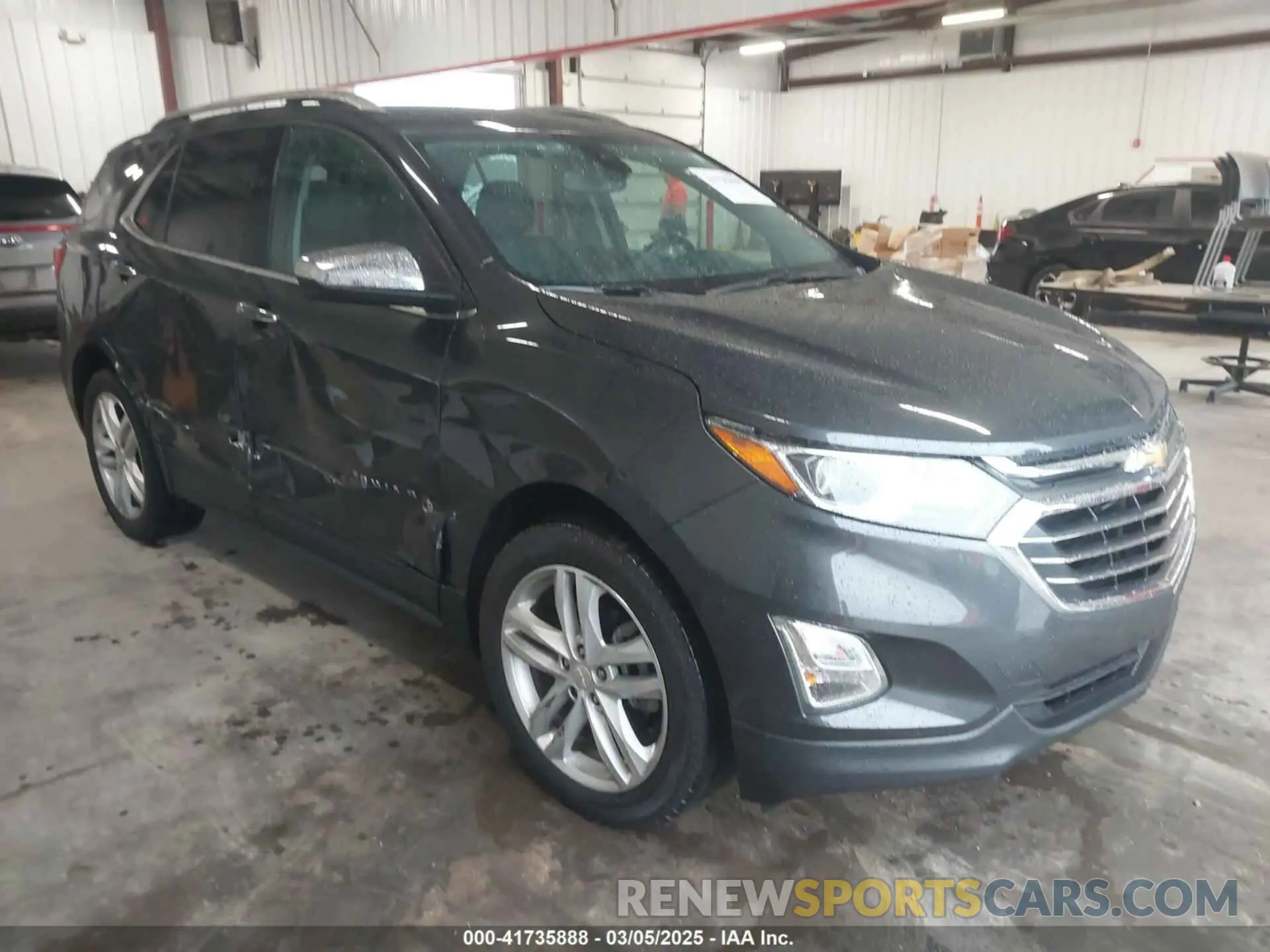 1 Photograph of a damaged car 2GNAXPEX6L6149126 CHEVROLET EQUINOX 2020