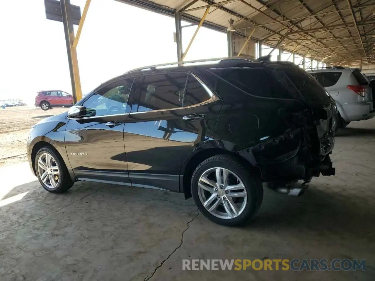 2 Photograph of a damaged car 2GNAXPEX9L6265629 CHEVROLET EQUINOX 2020