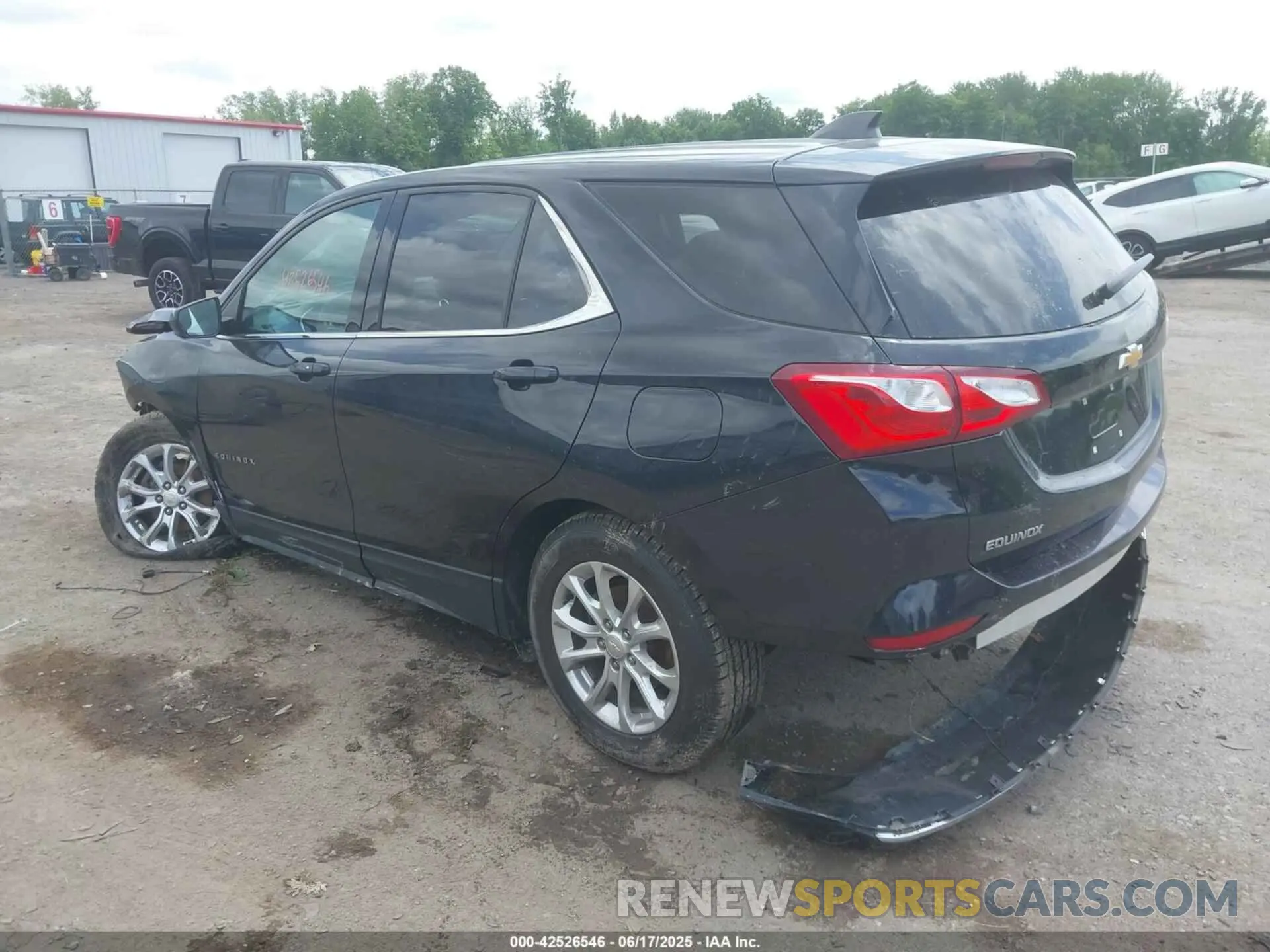 3 Photograph of a damaged car 2GNAXTEV0L6162154 CHEVROLET EQUINOX 2020