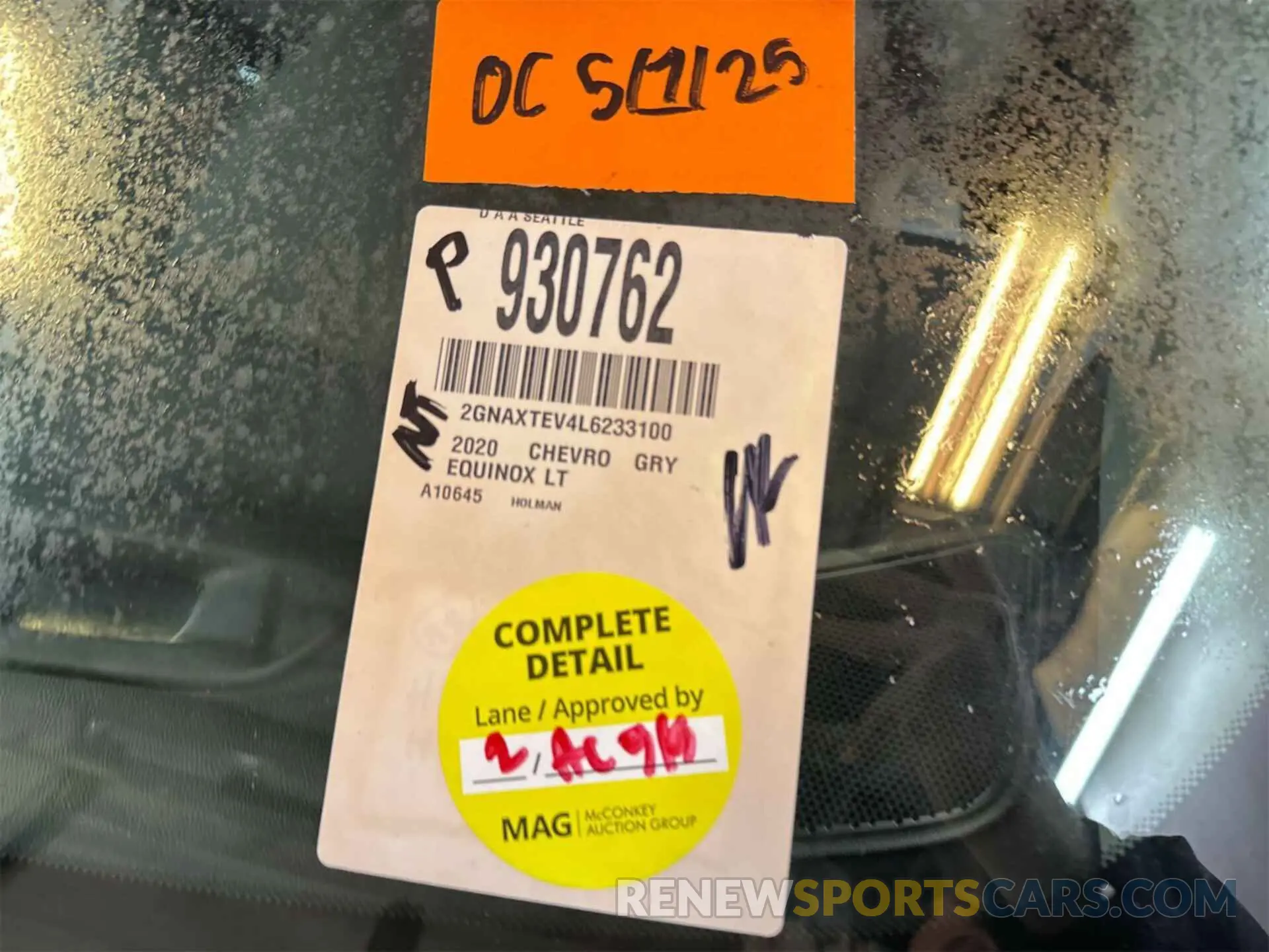 9 Photograph of a damaged car 2GNAXTEV4L6233100 CHEVROLET EQUINOX 2020