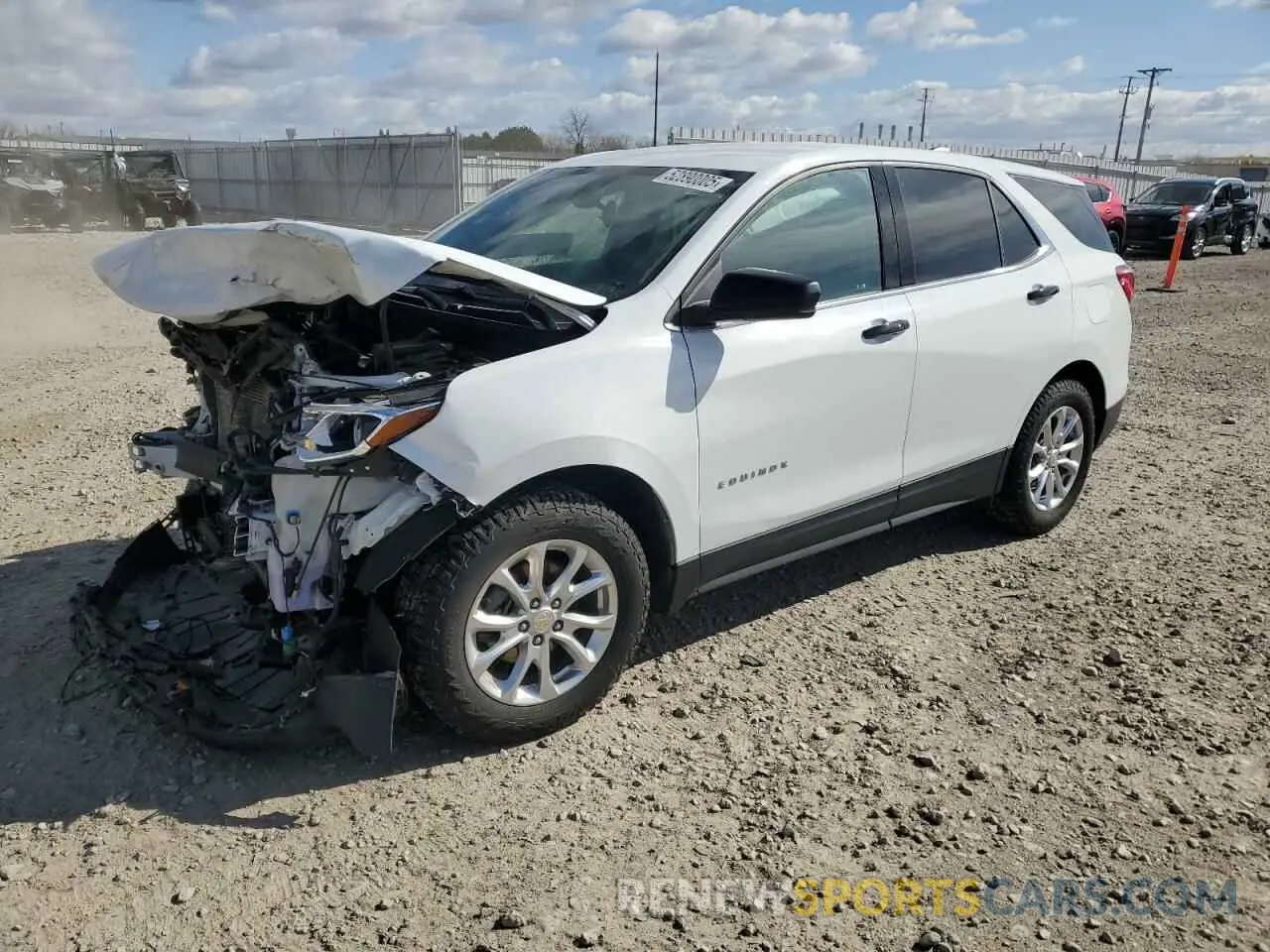 1 Photograph of a damaged car 2GNAXTEV5L6217889 CHEVROLET EQUINOX 2020