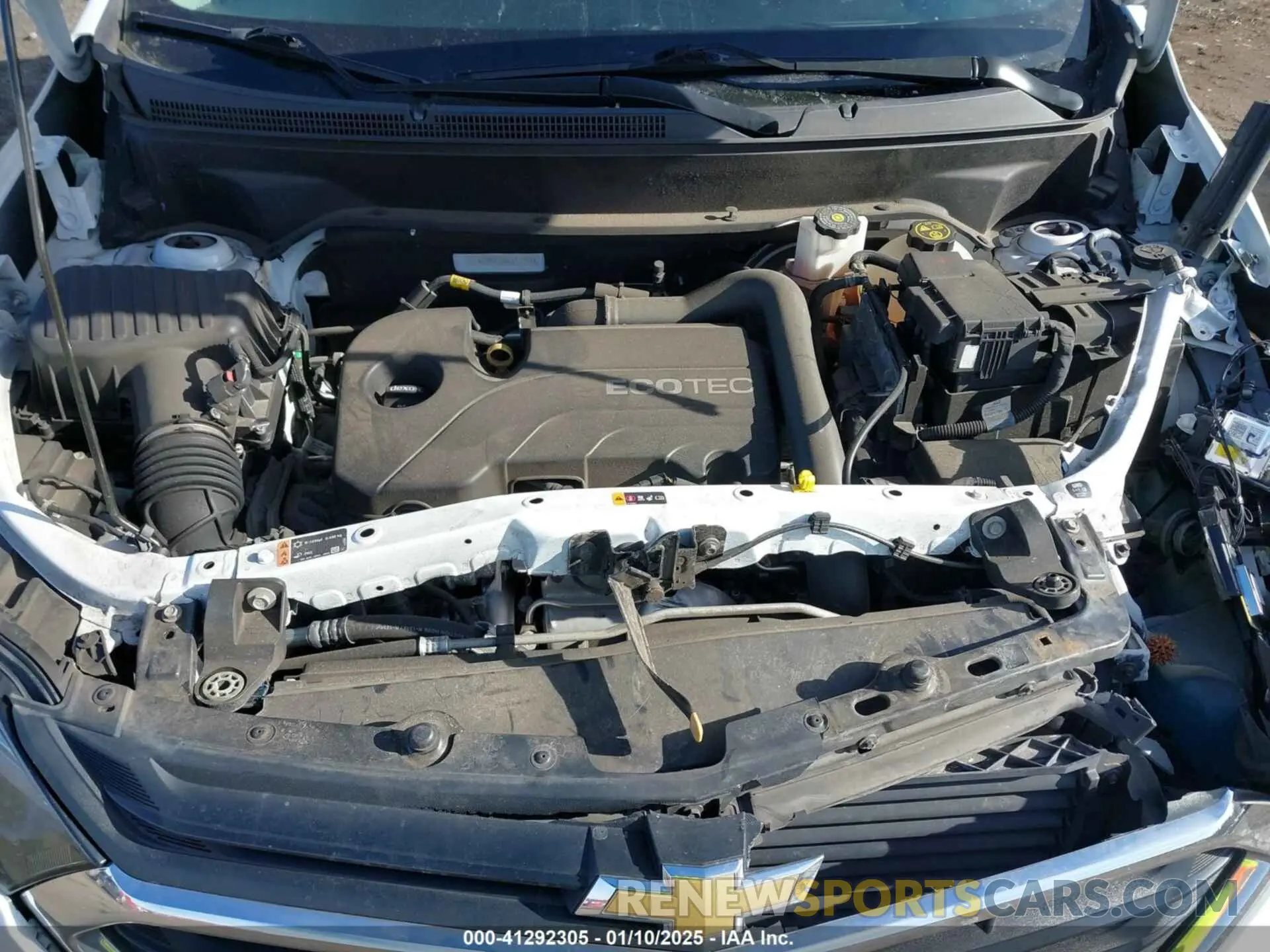 10 Photograph of a damaged car 2GNAXTEV6L6171974 CHEVROLET EQUINOX 2020