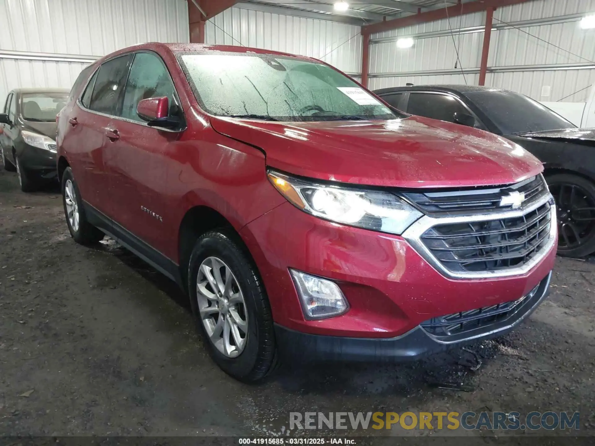 1 Photograph of a damaged car 2GNAXTEV7L6122508 CHEVROLET EQUINOX 2020