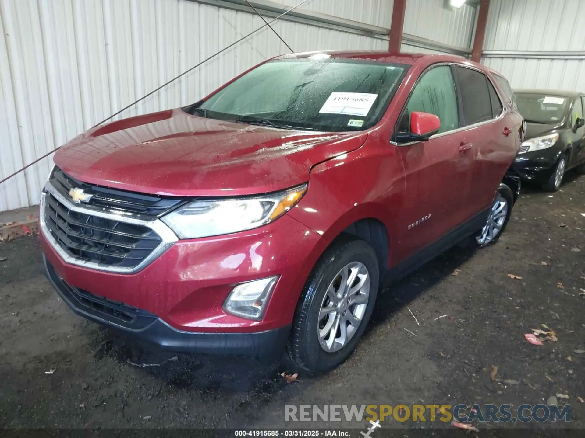 2 Photograph of a damaged car 2GNAXTEV7L6122508 CHEVROLET EQUINOX 2020