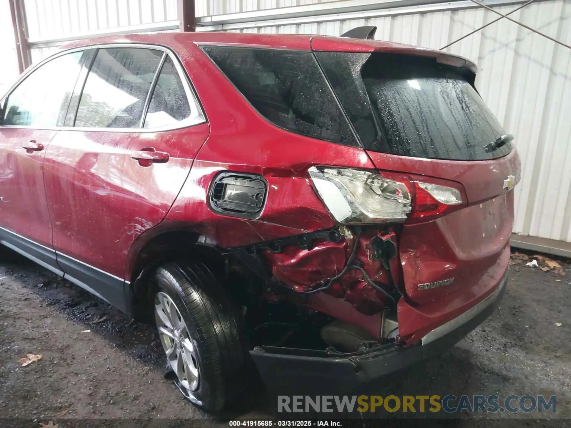 6 Photograph of a damaged car 2GNAXTEV7L6122508 CHEVROLET EQUINOX 2020