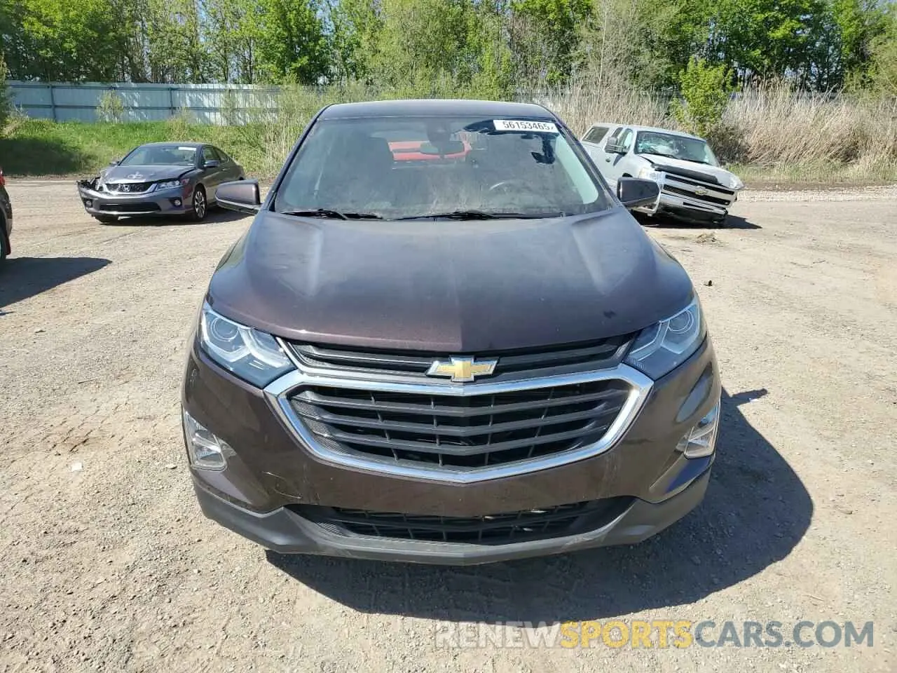 5 Photograph of a damaged car 2GNAXTEV7L6127840 CHEVROLET EQUINOX 2020