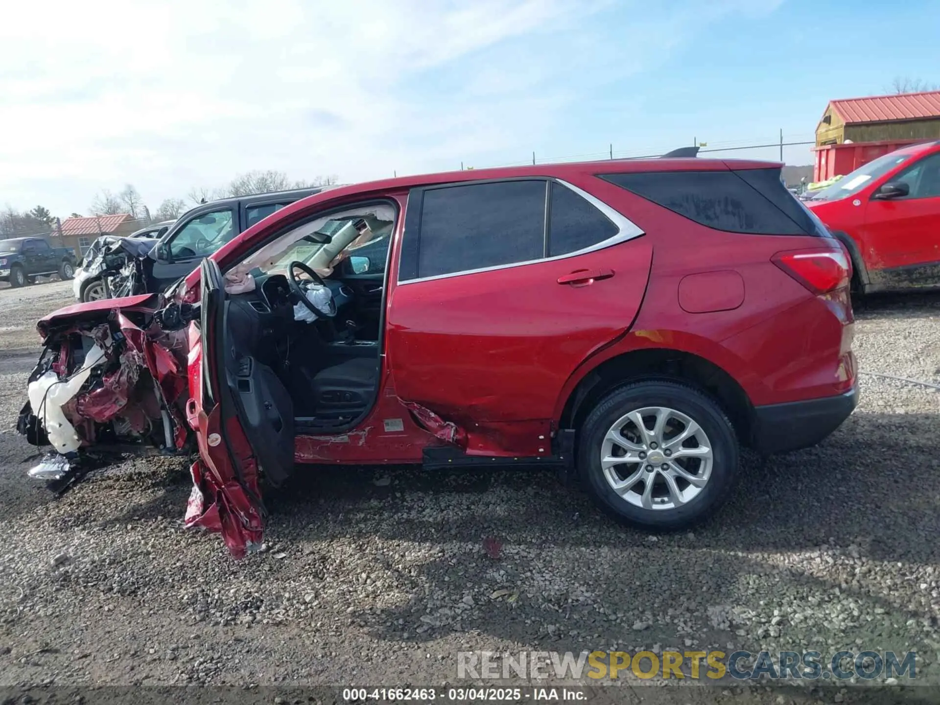 14 Photograph of a damaged car 2GNAXTEV7L6223922 CHEVROLET EQUINOX 2020