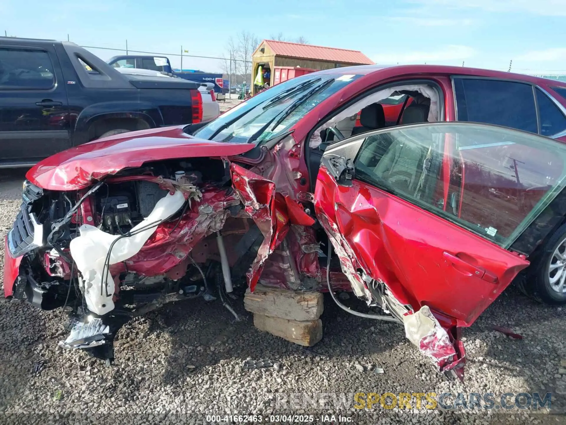 6 Photograph of a damaged car 2GNAXTEV7L6223922 CHEVROLET EQUINOX 2020