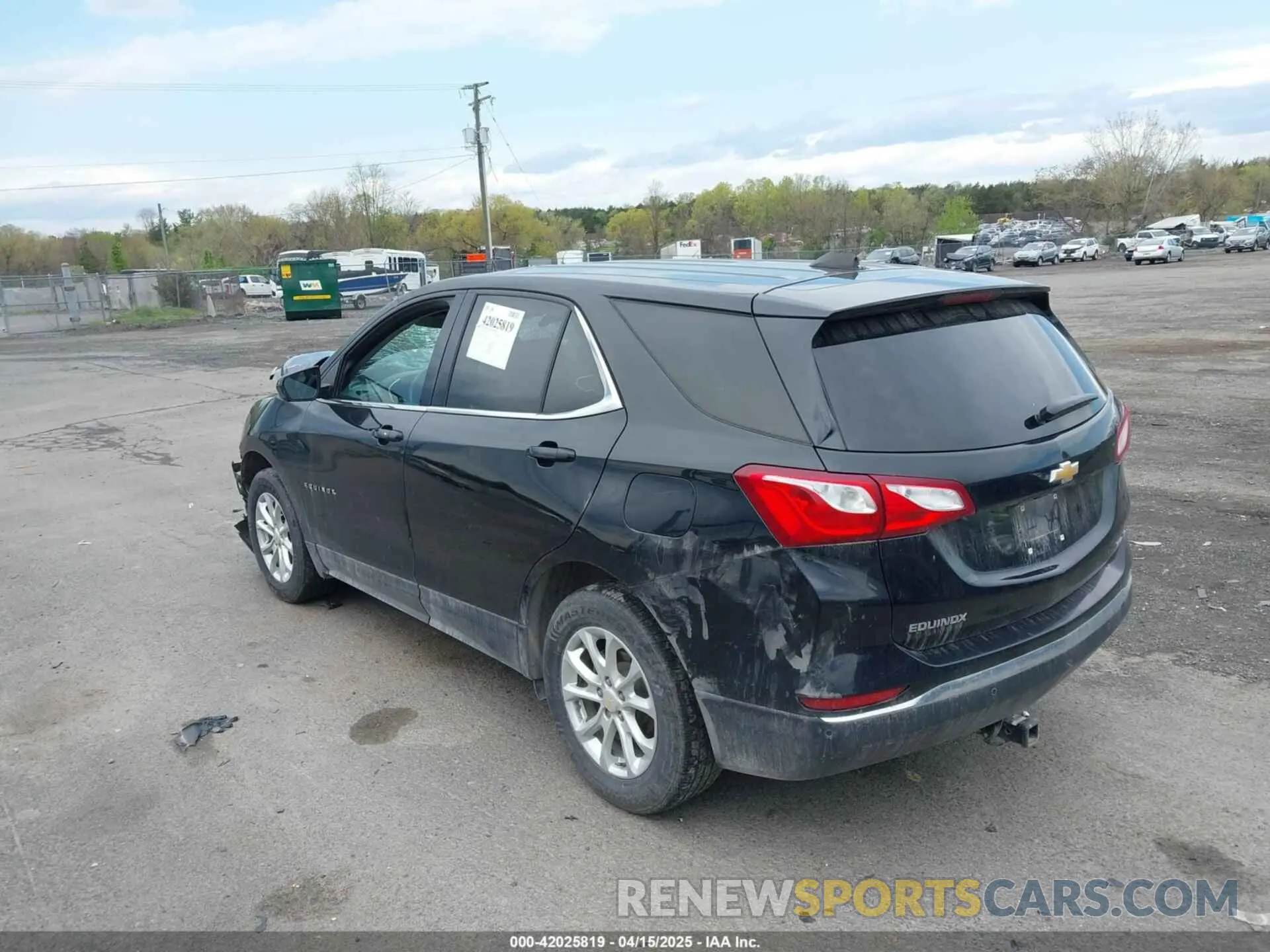 3 Фотография поврежденного автомобиля 2GNAXTEV8L6113123 CHEVROLET EQUINOX 2020