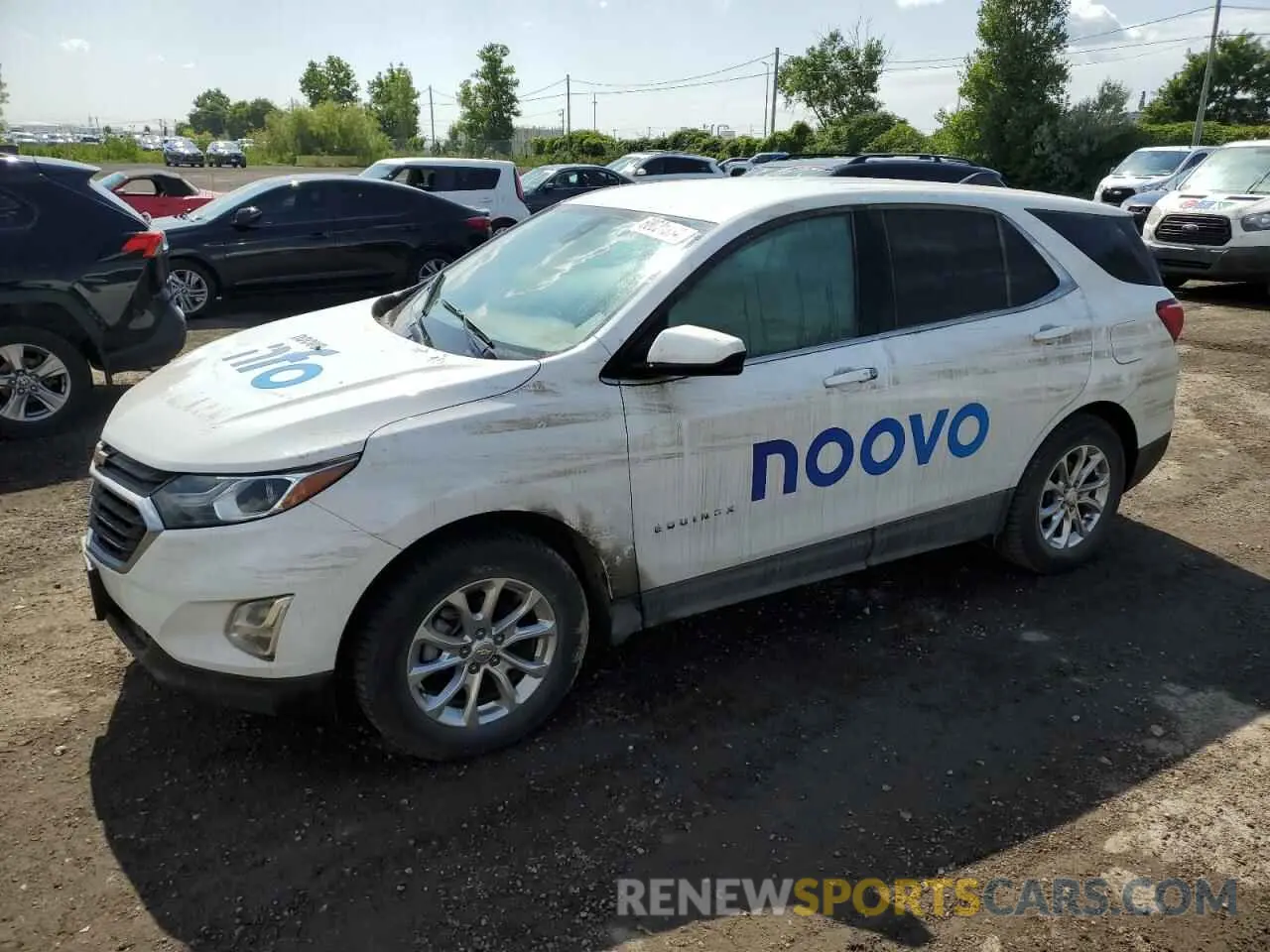 1 Photograph of a damaged car 2GNAXUEV0L6240812 CHEVROLET EQUINOX 2020
