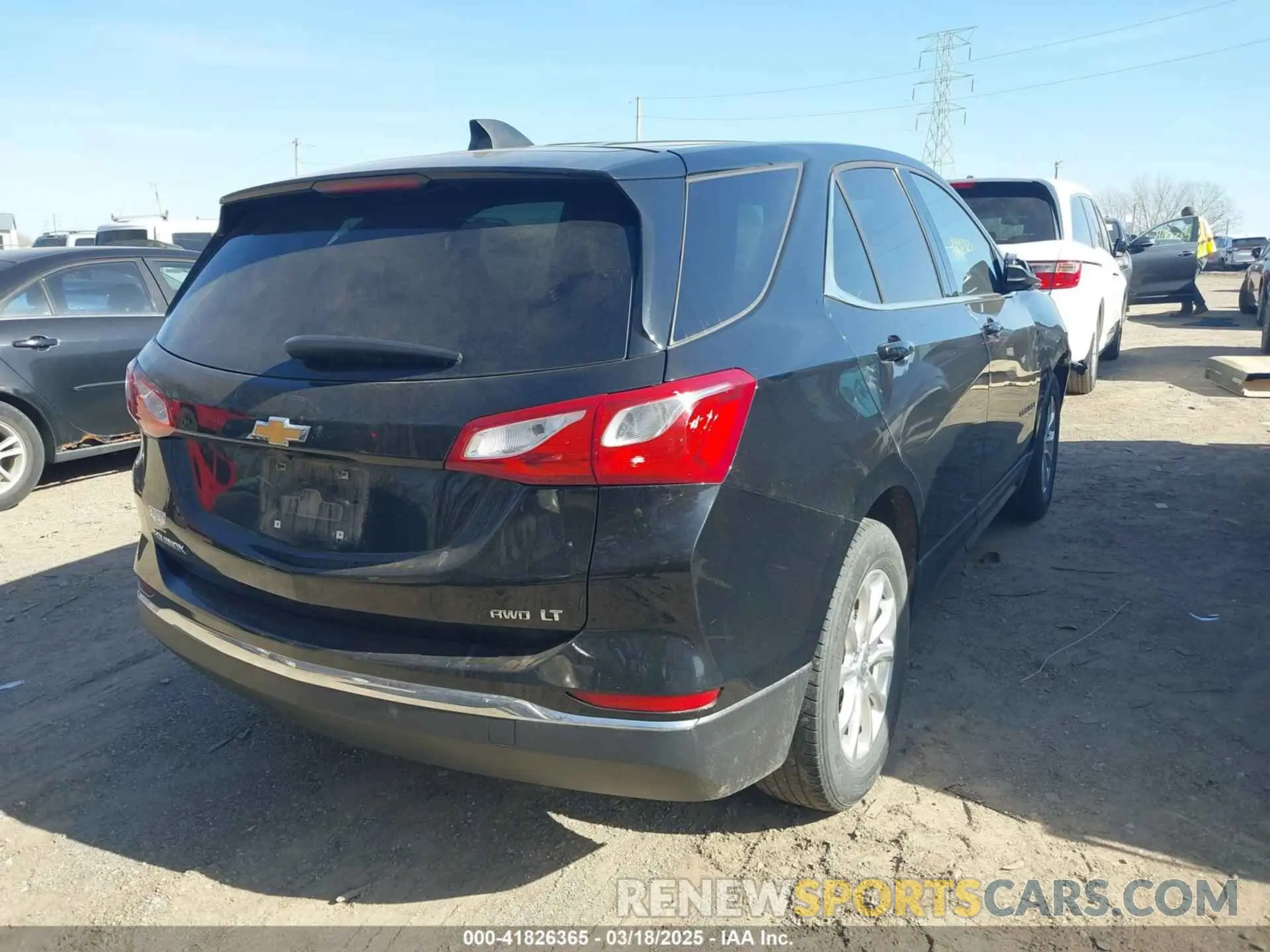 4 Photograph of a damaged car 2GNAXUEV1L6222867 CHEVROLET EQUINOX 2020