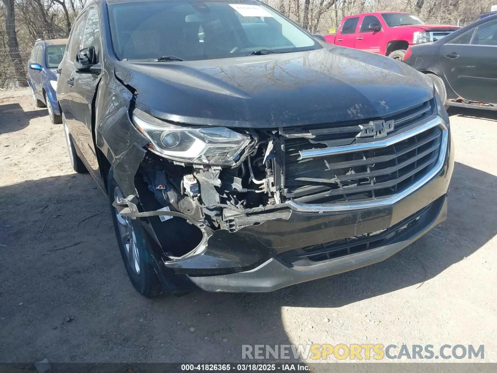 6 Photograph of a damaged car 2GNAXUEV1L6222867 CHEVROLET EQUINOX 2020