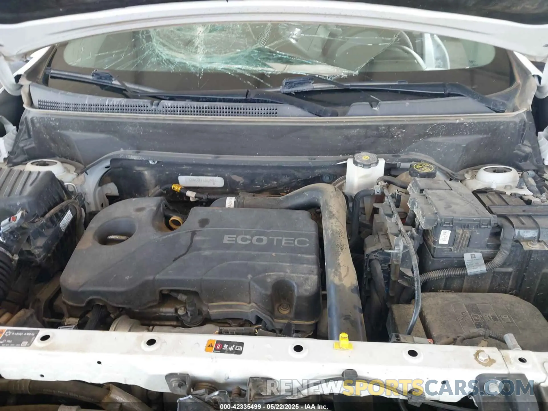 10 Photograph of a damaged car 2GNAXUEV1L6224067 CHEVROLET EQUINOX 2020