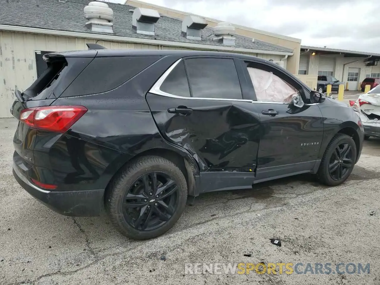 3 Photograph of a damaged car 2GNAXUEV1L6228572 CHEVROLET EQUINOX 2020