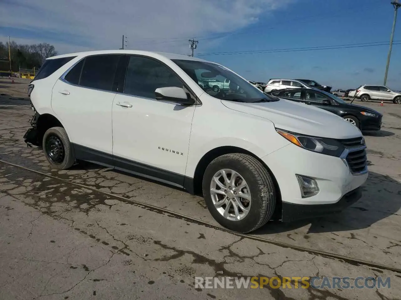 4 Photograph of a damaged car 2GNAXUEV2L6227690 CHEVROLET EQUINOX 2020