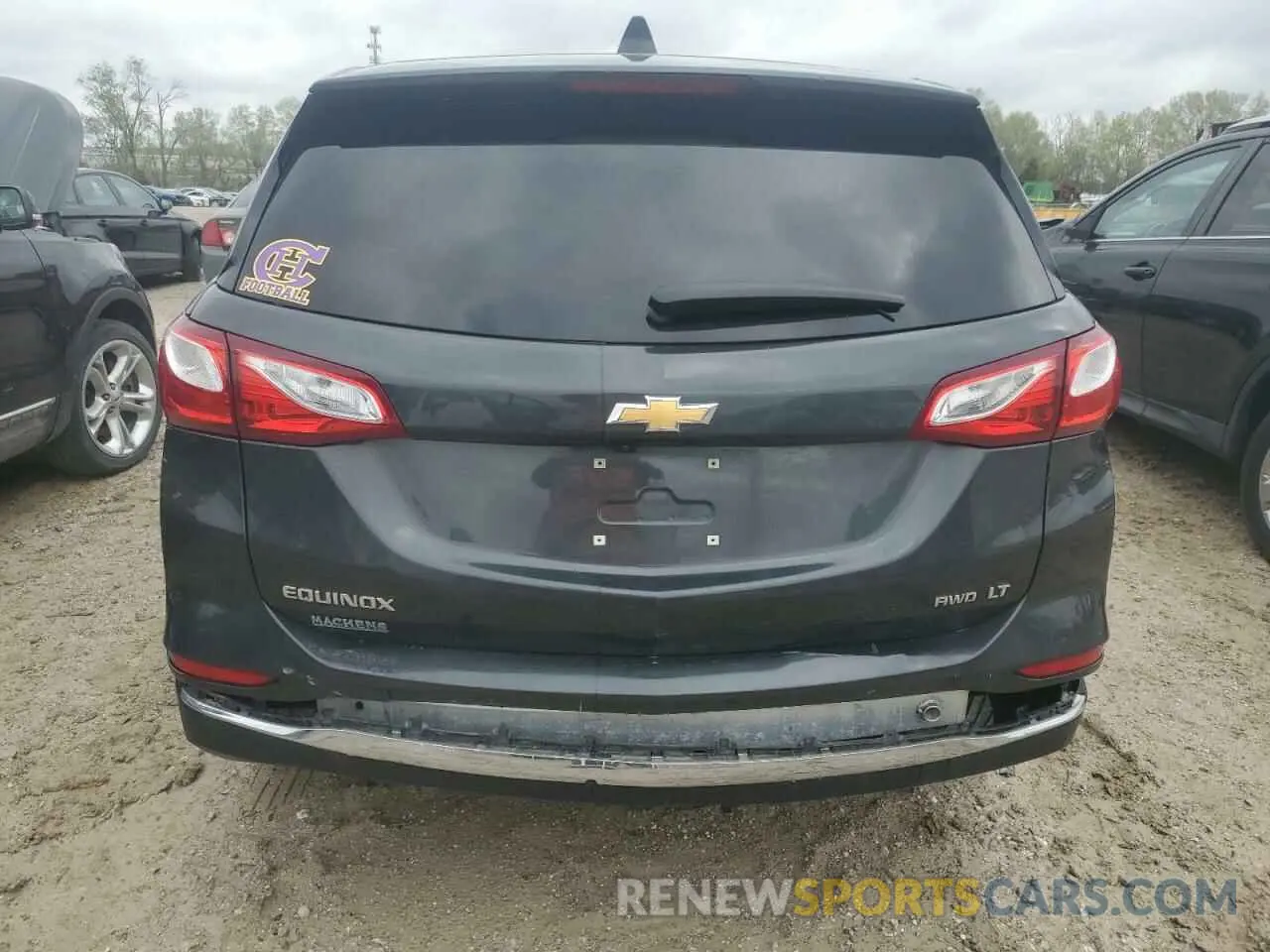 6 Photograph of a damaged car 2GNAXUEV3L6112287 CHEVROLET EQUINOX 2020