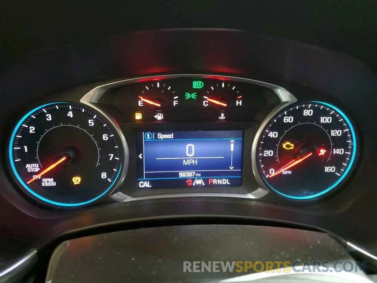 9 Photograph of a damaged car 2GNAXUEV3L6127078 CHEVROLET EQUINOX 2020