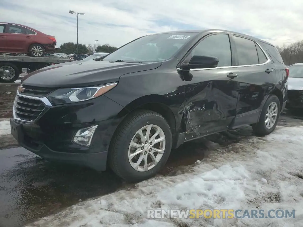 1 Photograph of a damaged car 2GNAXUEV3L6203706 CHEVROLET EQUINOX 2020