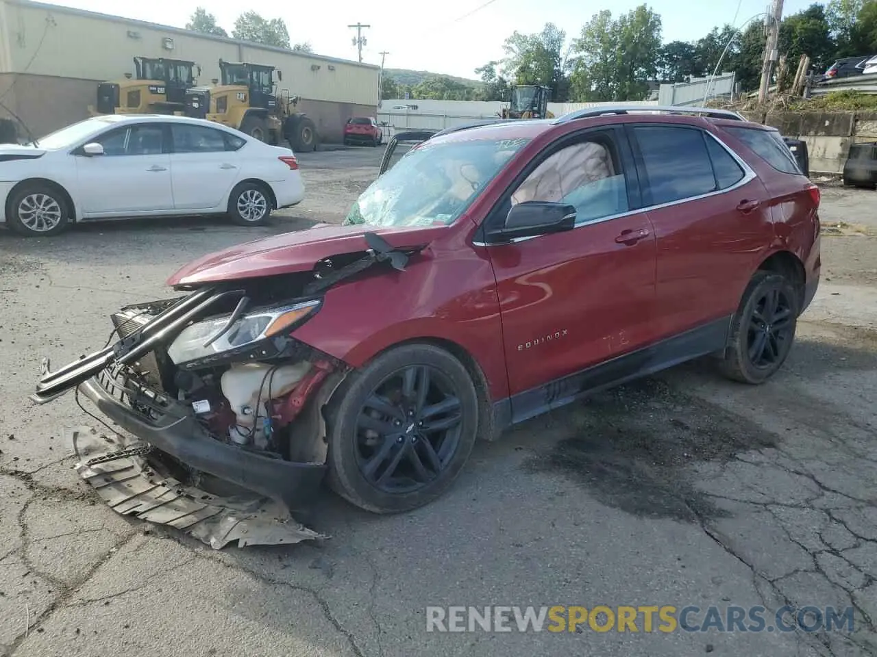1 Photograph of a damaged car 2GNAXUEV3L6213622 CHEVROLET EQUINOX 2020