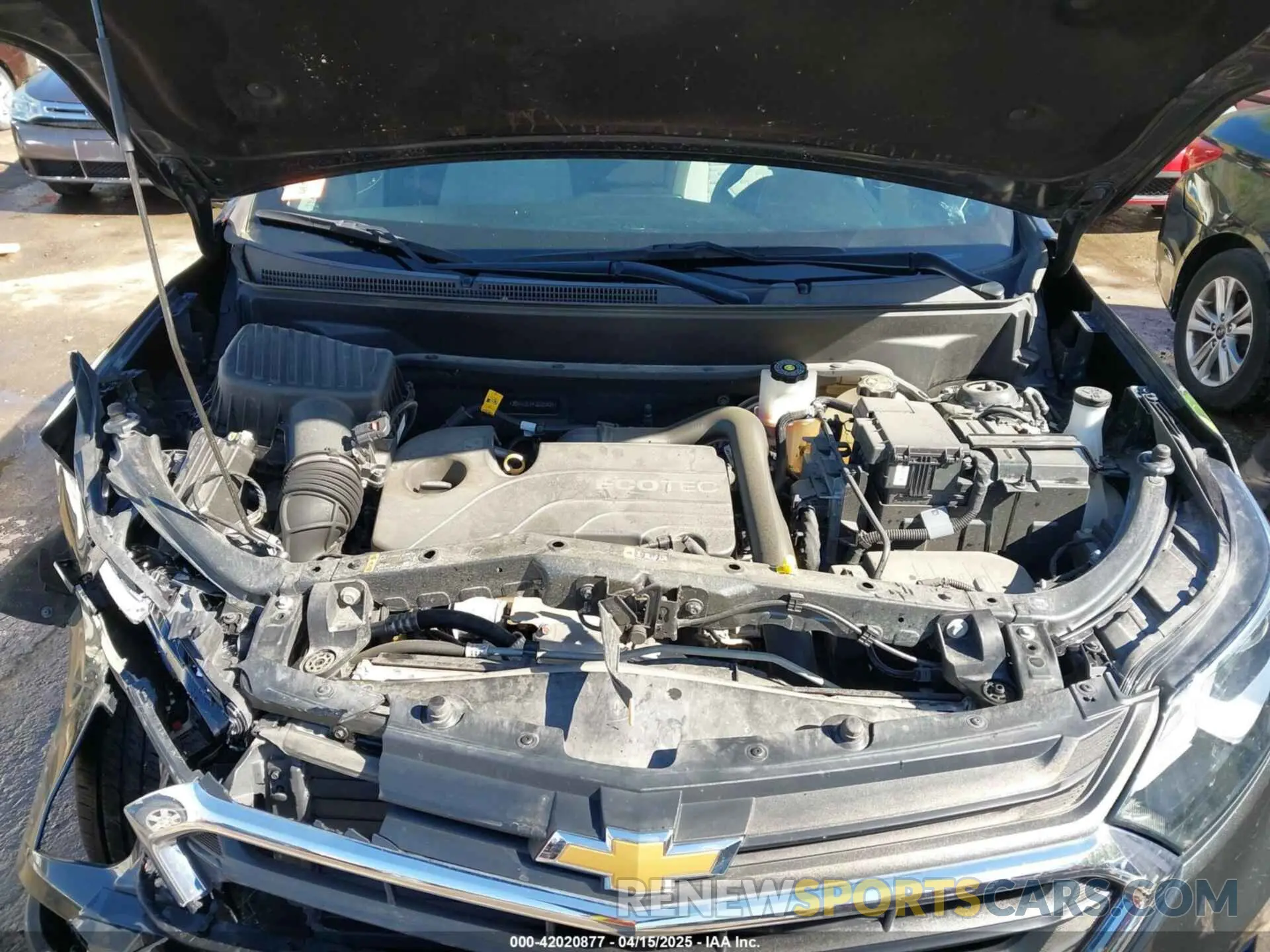 10 Photograph of a damaged car 2GNAXUEV4L6225634 CHEVROLET EQUINOX 2020