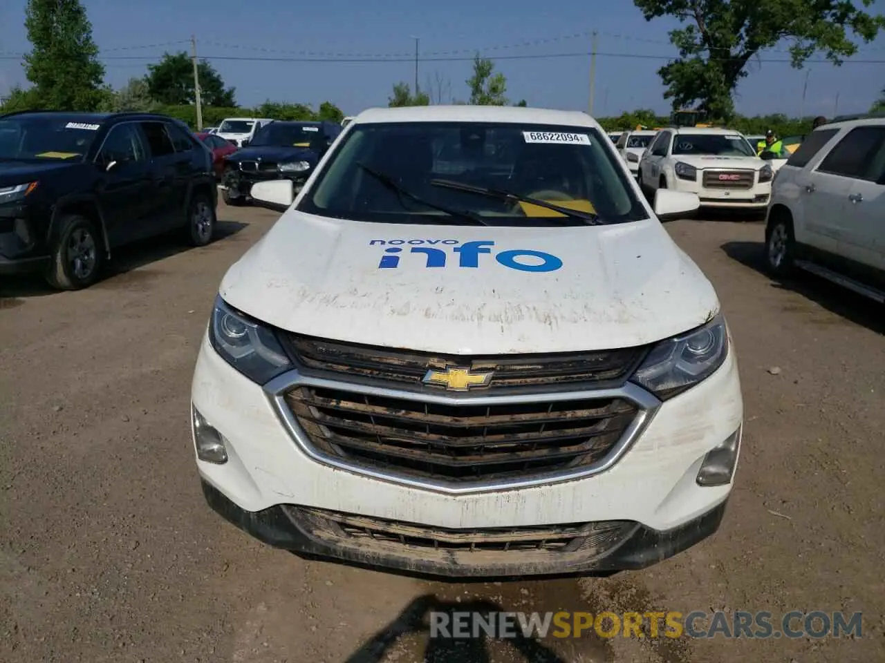 5 Photograph of a damaged car 2GNAXUEV4L6240814 CHEVROLET EQUINOX 2020