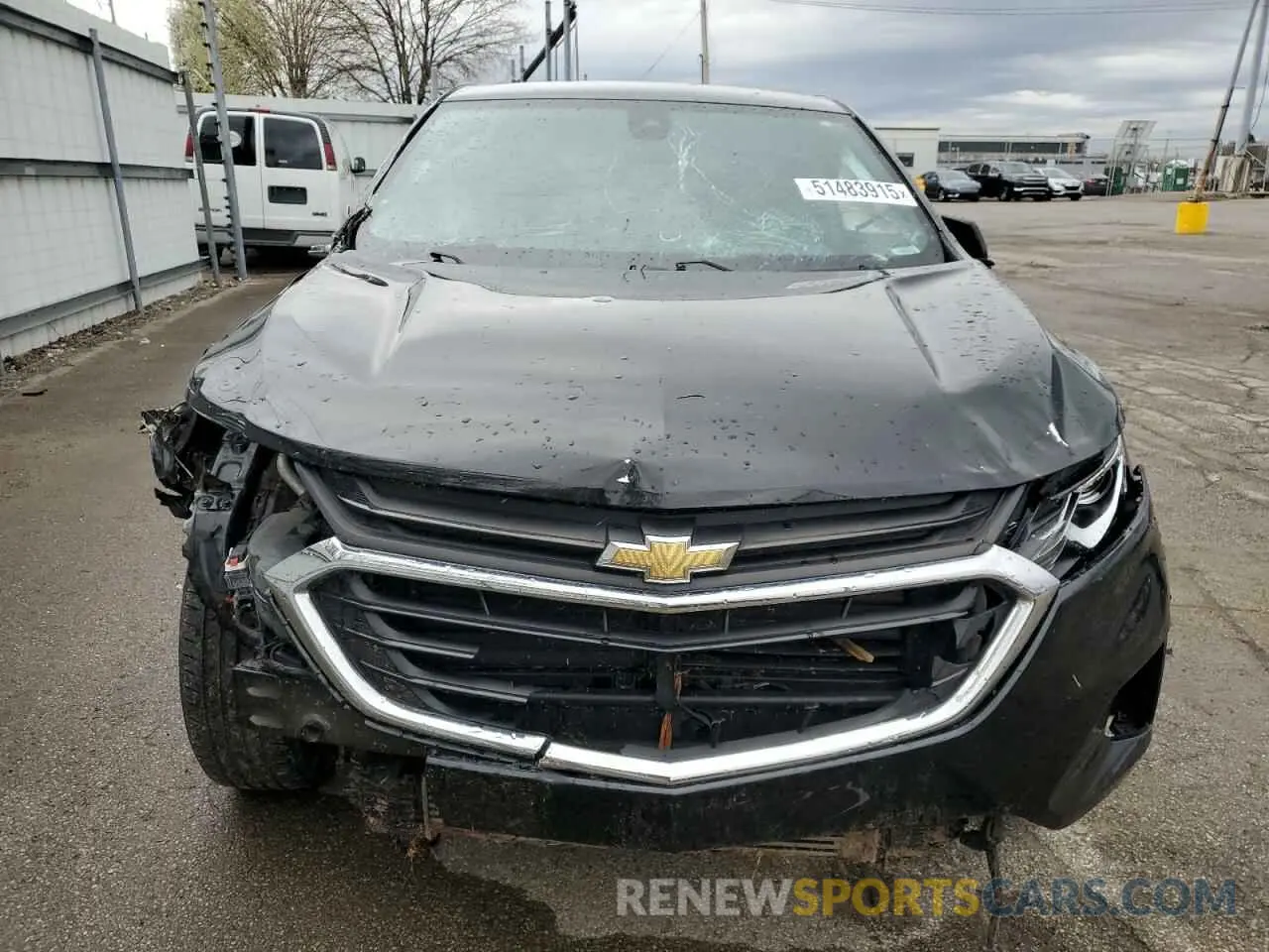 5 Photograph of a damaged car 2GNAXUEV8L6154728 CHEVROLET EQUINOX 2020