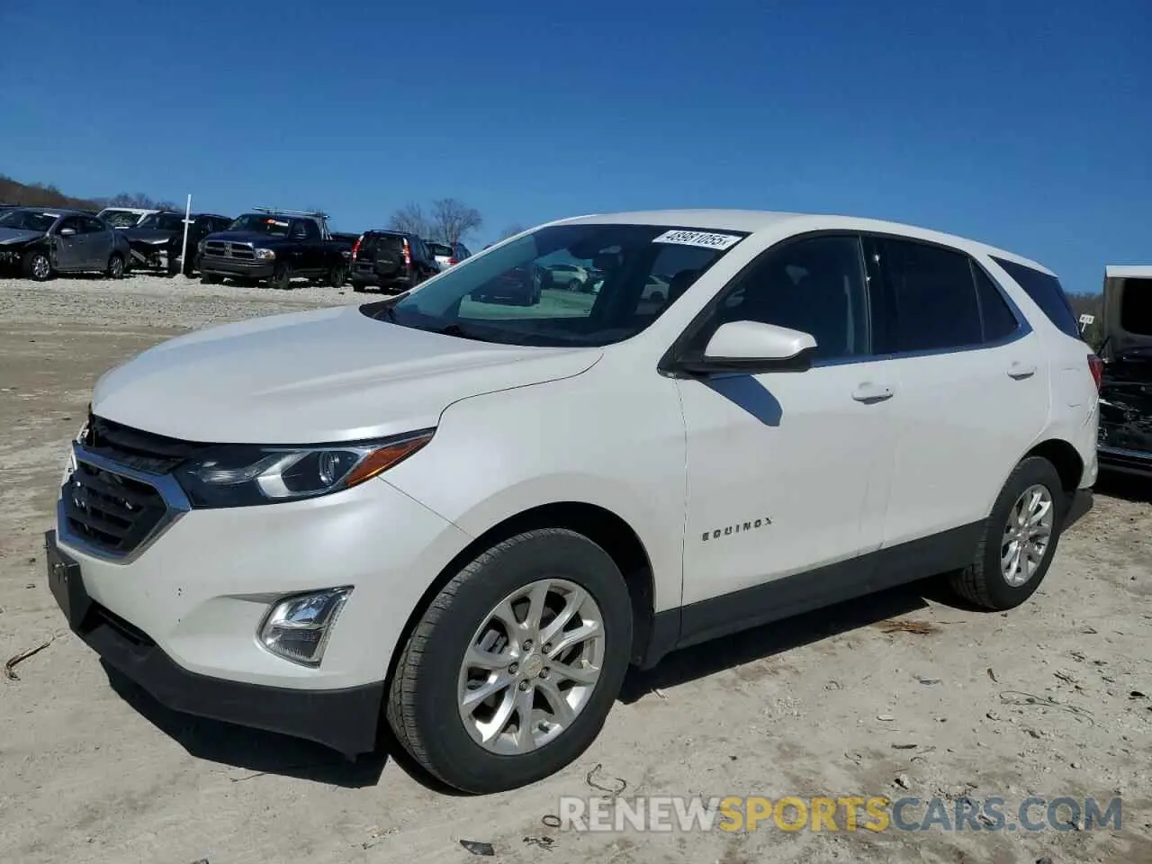 1 Photograph of a damaged car 2GNAXUEV9L6238881 CHEVROLET EQUINOX 2020