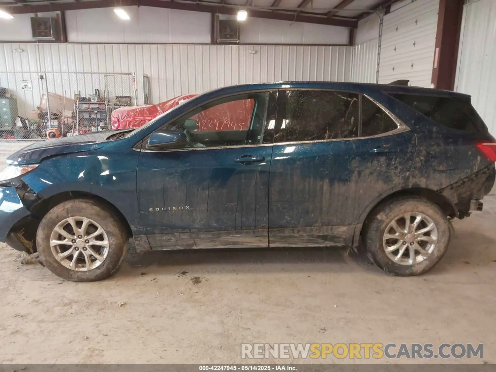 14 Фотография поврежденного автомобиля 2GNAXUEVXL6110911 CHEVROLET EQUINOX 2020