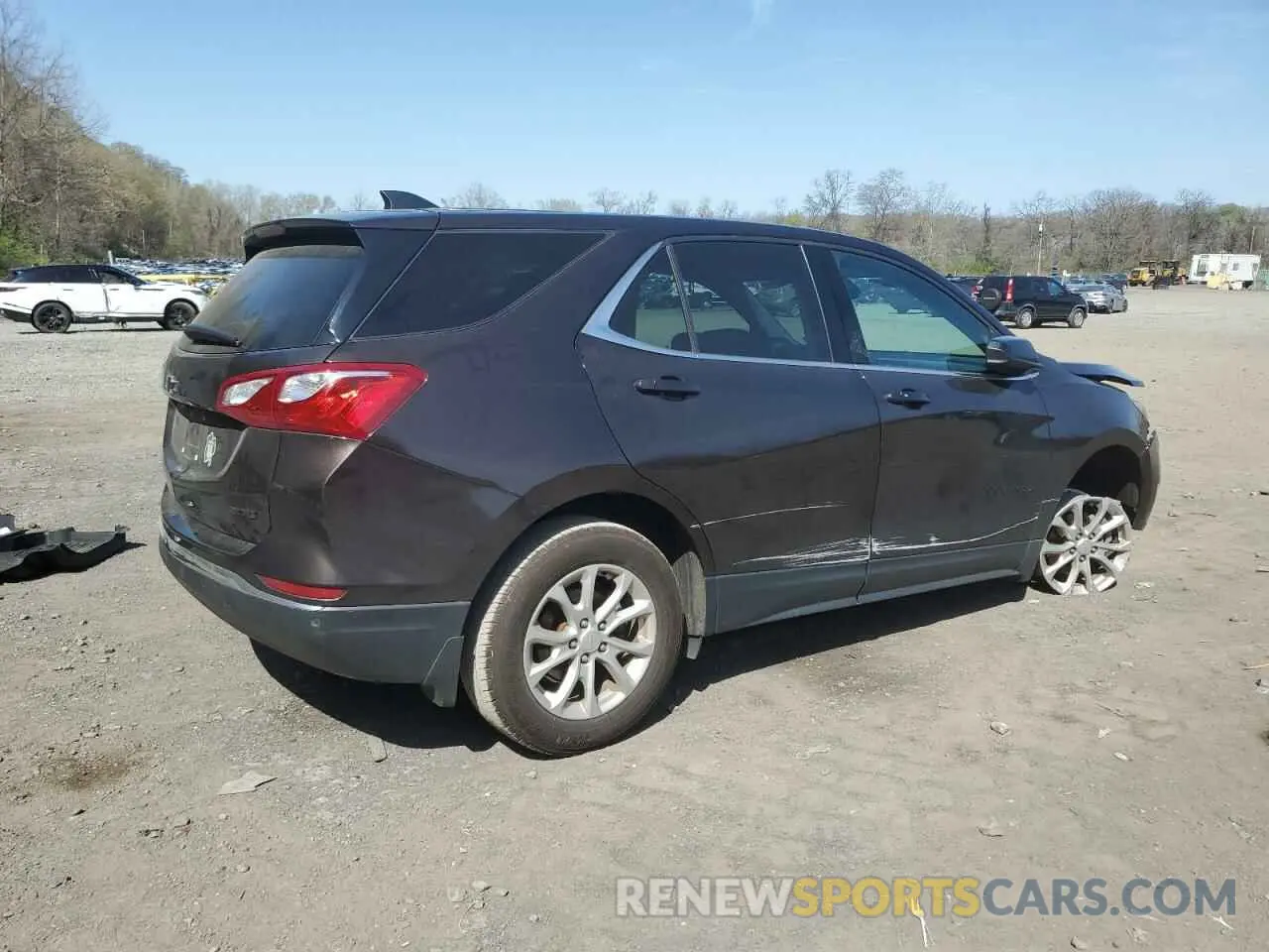 3 Photograph of a damaged car 2GNAXUEVXL6154925 CHEVROLET EQUINOX 2020
