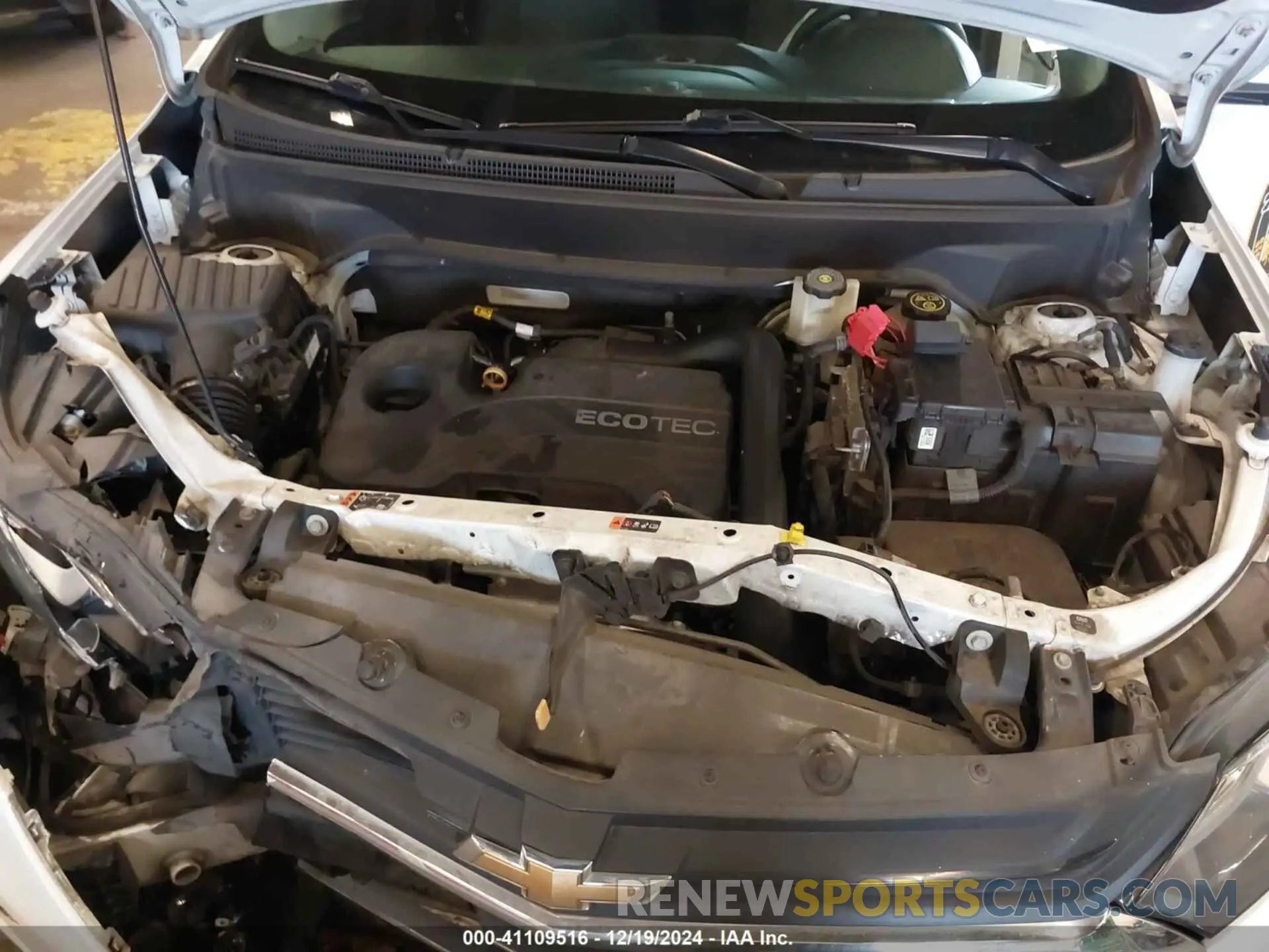 10 Photograph of a damaged car 2GNAXUEVXL6160028 CHEVROLET EQUINOX 2020