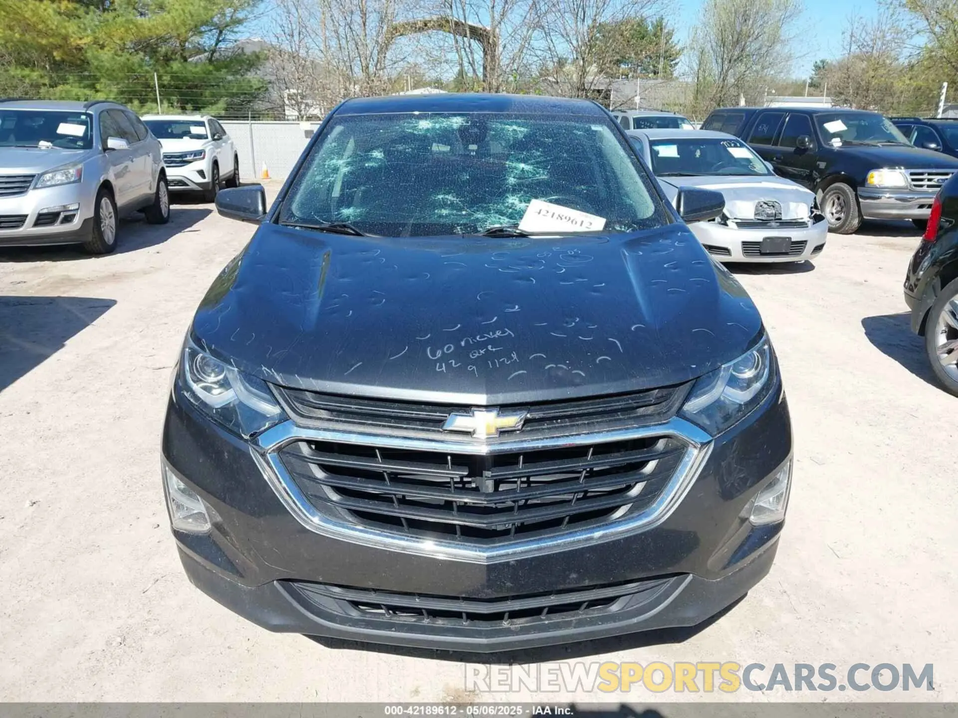12 Фотография поврежденного автомобиля 2GNAXUEVXL6222768 CHEVROLET EQUINOX 2020