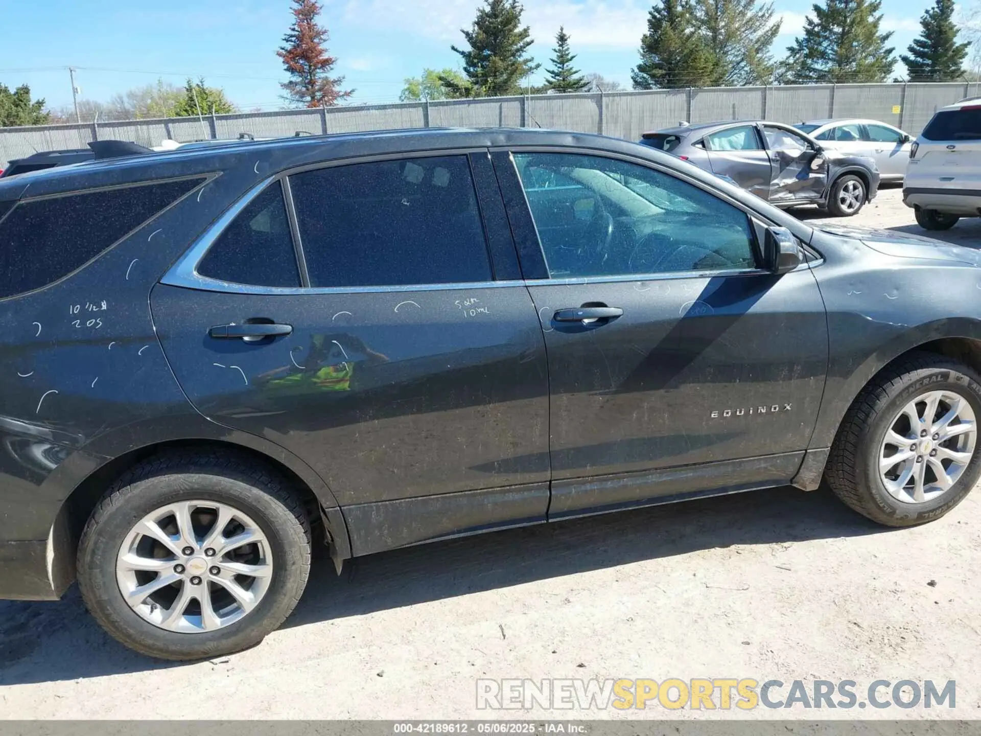 13 Фотография поврежденного автомобиля 2GNAXUEVXL6222768 CHEVROLET EQUINOX 2020