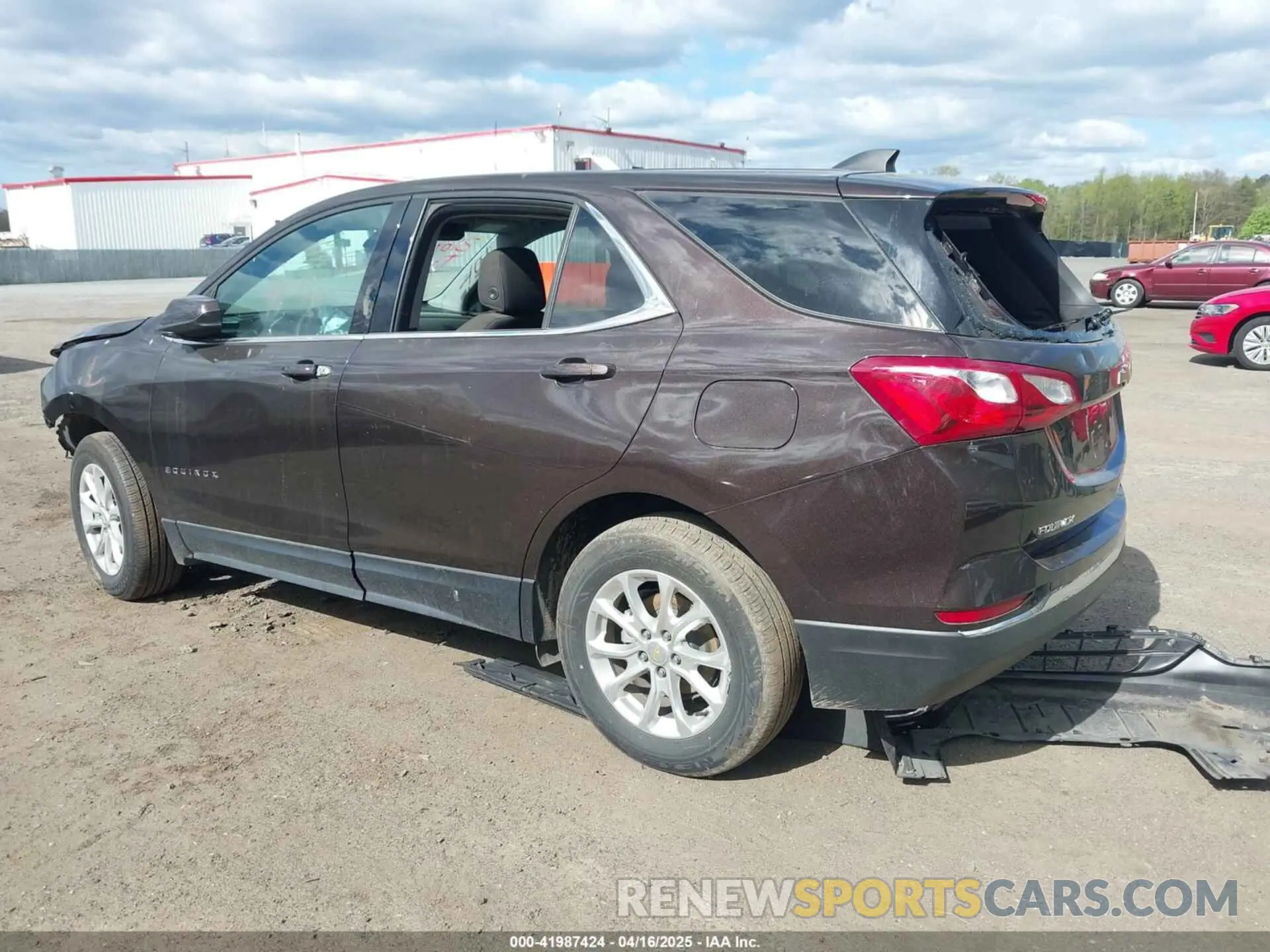 3 Photograph of a damaged car 2GNAXUEVXL6258489 CHEVROLET EQUINOX 2020