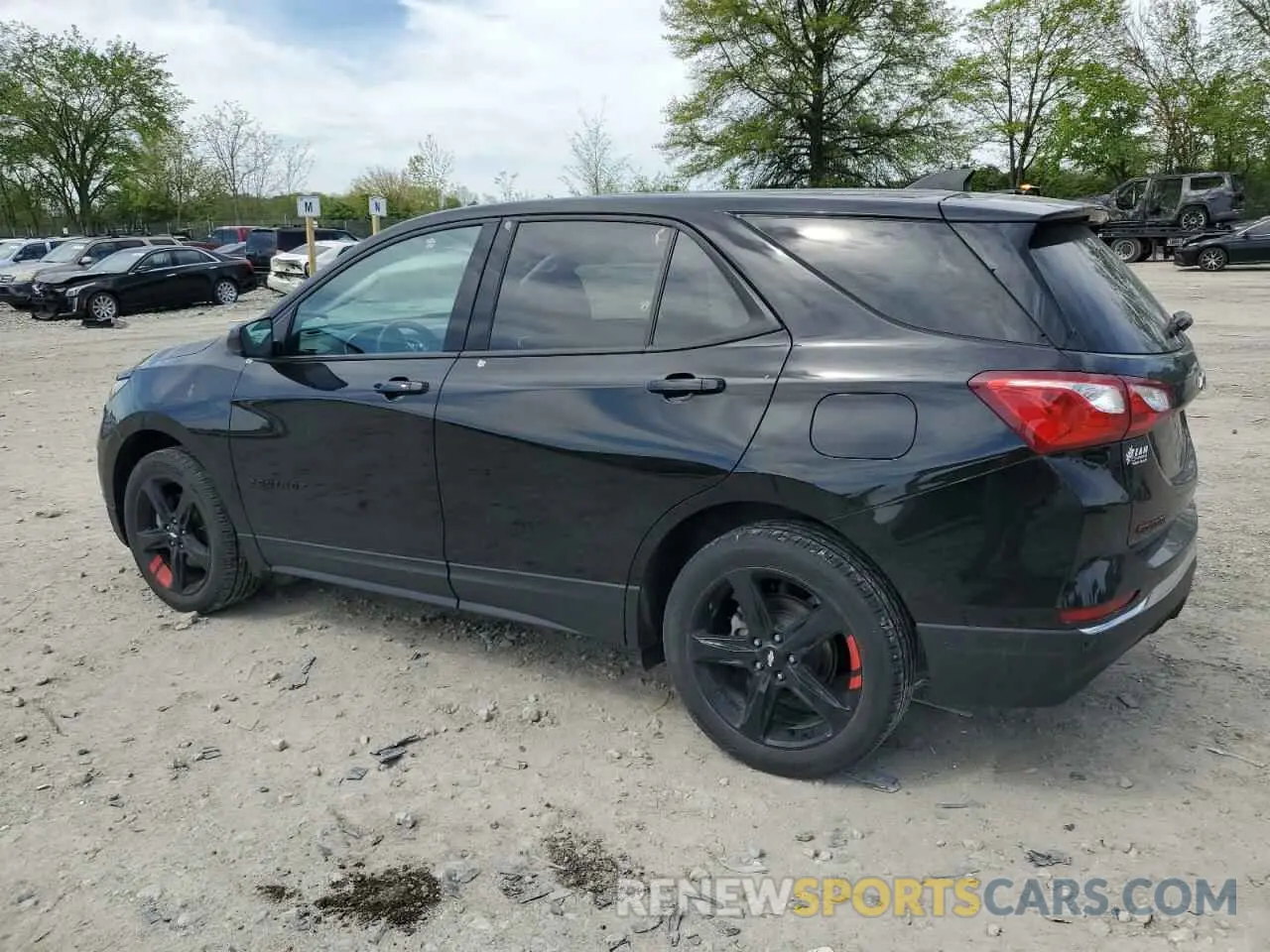 2 Photograph of a damaged car 2GNAXVEX3L6124270 CHEVROLET EQUINOX 2020