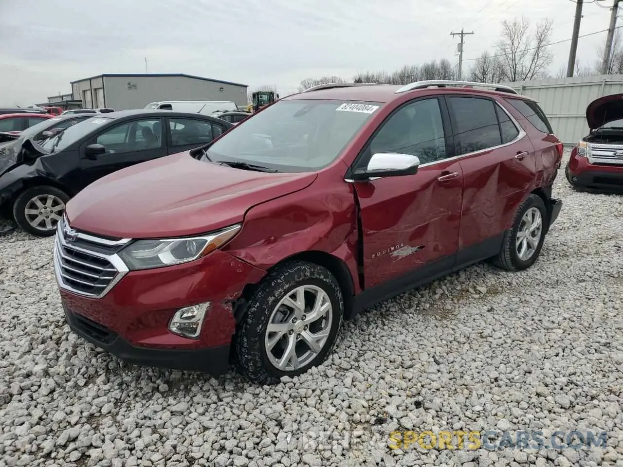 1 Photograph of a damaged car 2GNAXXEV6L6125956 CHEVROLET EQUINOX 2020