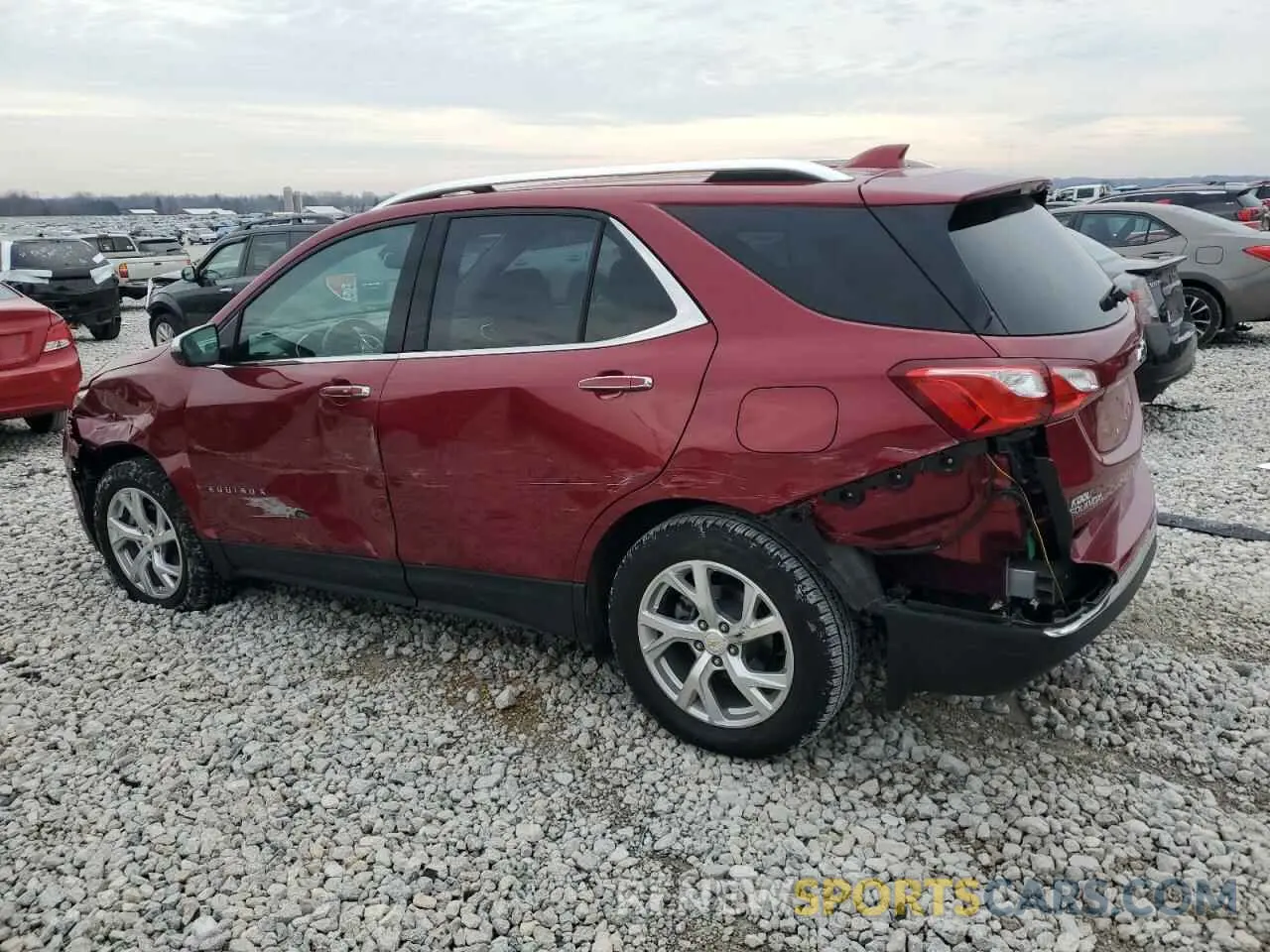 2 Photograph of a damaged car 2GNAXXEV6L6125956 CHEVROLET EQUINOX 2020