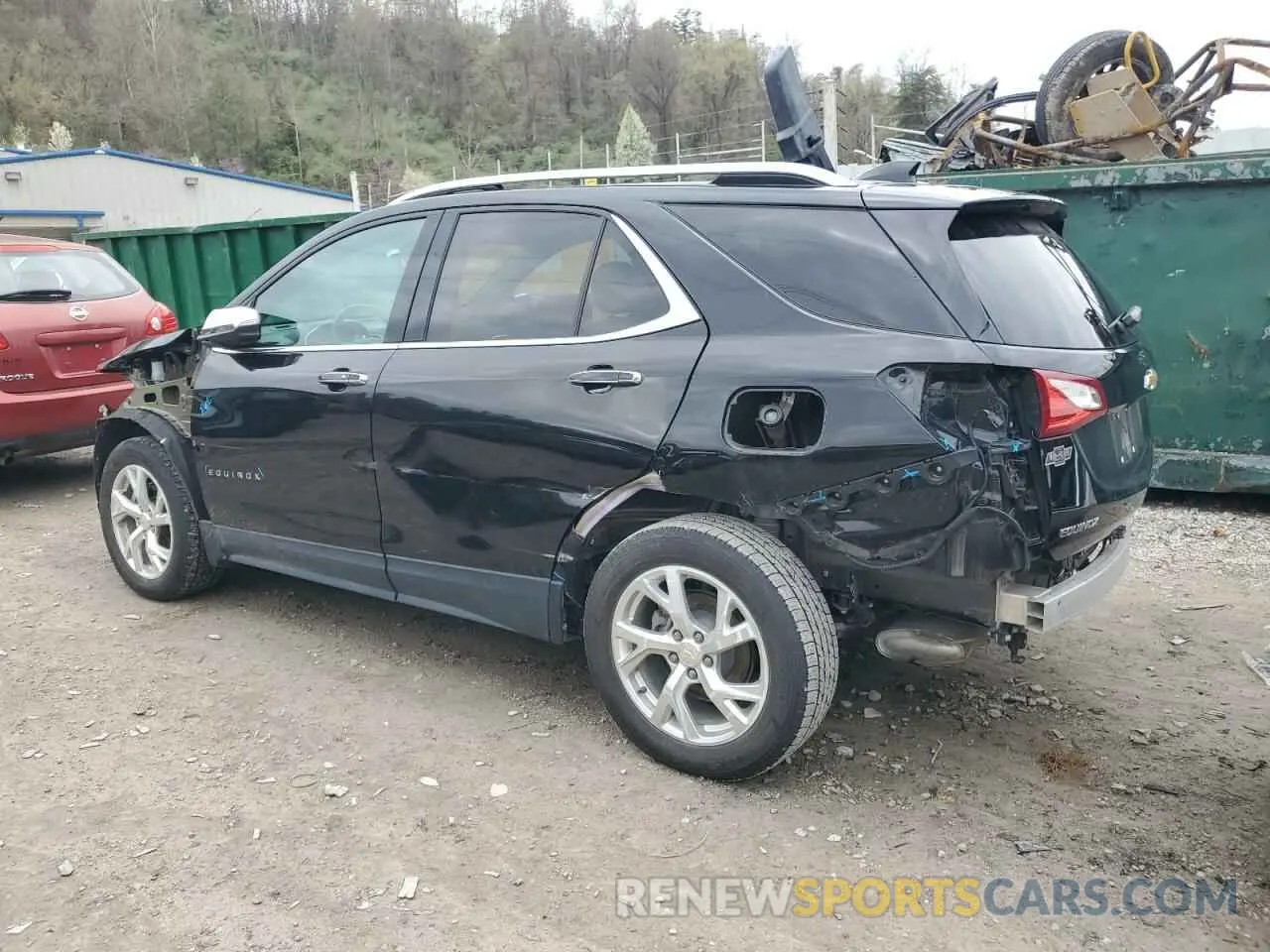 2 Фотография поврежденного автомобиля 2GNAXXEV9L6275771 CHEVROLET EQUINOX 2020
