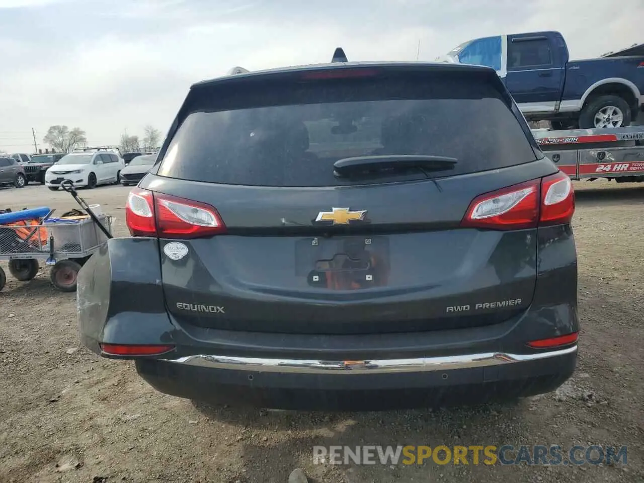 6 Фотография поврежденного автомобиля 2GNAXXEVXL6212081 CHEVROLET EQUINOX 2020