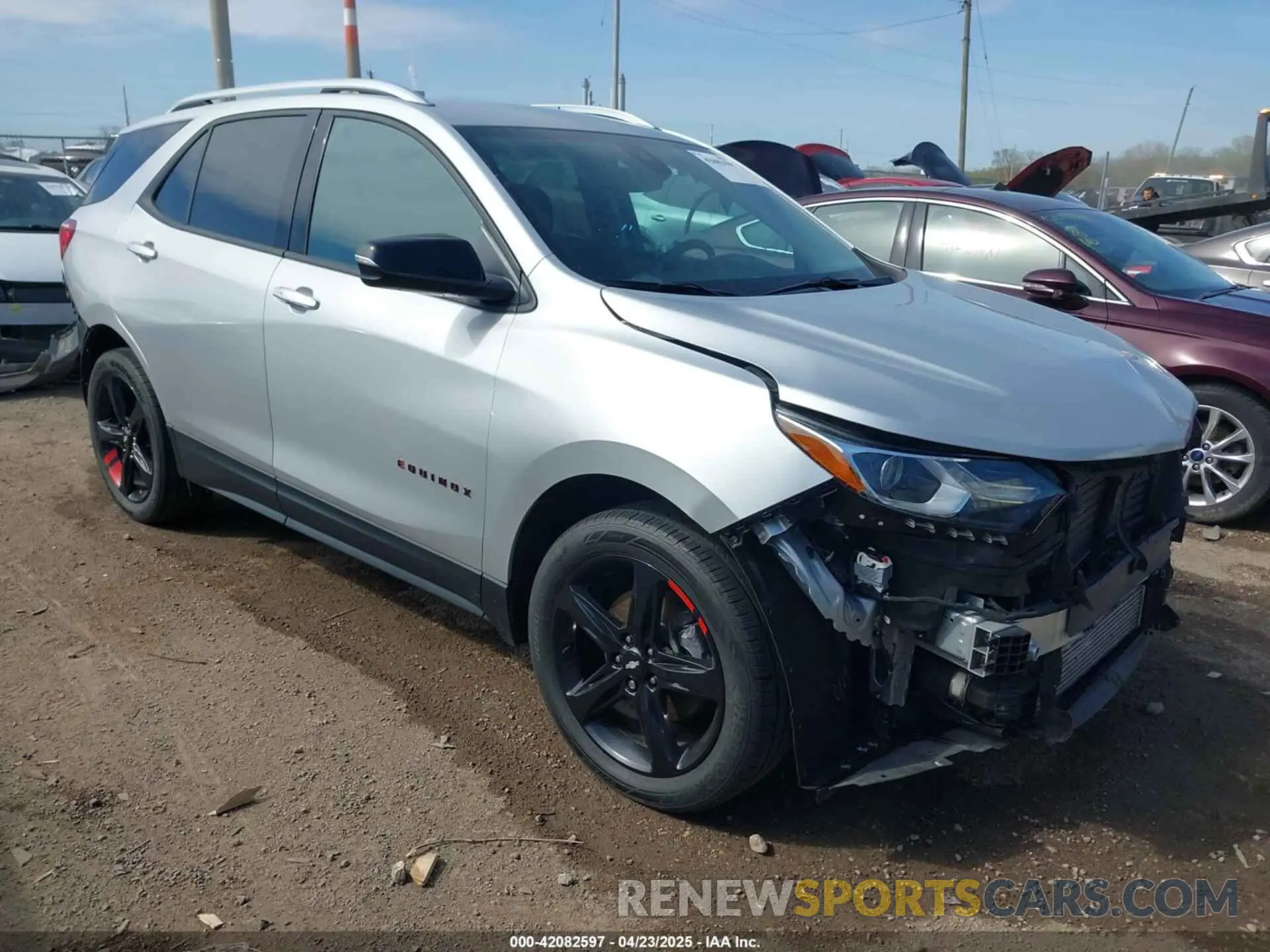 1 Photograph of a damaged car 2GNAXYEX1L6221209 CHEVROLET EQUINOX 2020