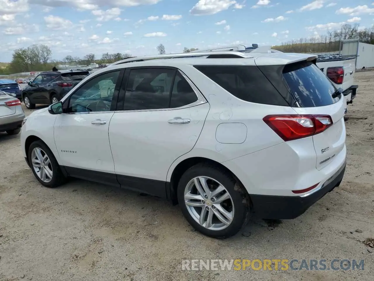 2 Photograph of a damaged car 2GNAXYEX3L6278897 CHEVROLET EQUINOX 2020