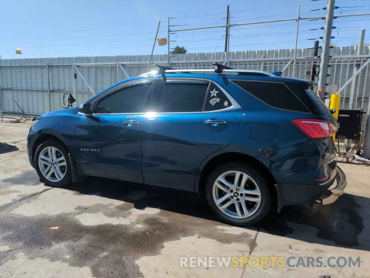 2 Photograph of a damaged car 2GNAXYEX5L6275953 CHEVROLET EQUINOX 2020