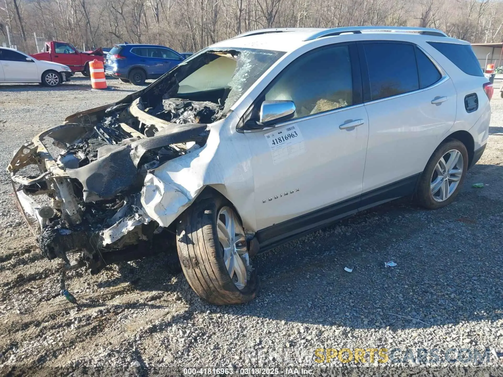 2 Photograph of a damaged car 2GNAXYEX7L6157497 CHEVROLET EQUINOX 2020