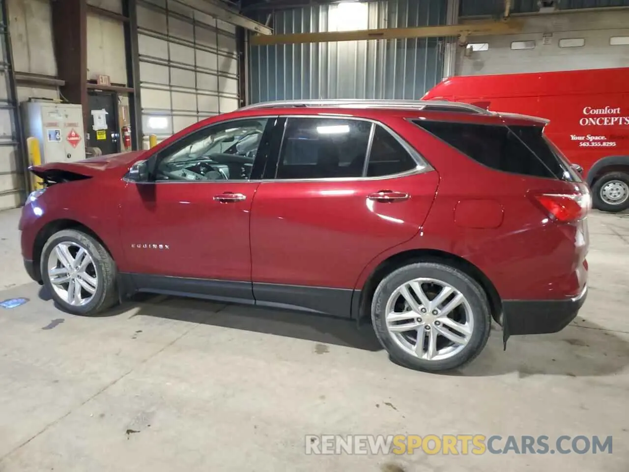 2 Photograph of a damaged car 2GNAXYEX7L6223725 CHEVROLET EQUINOX 2020