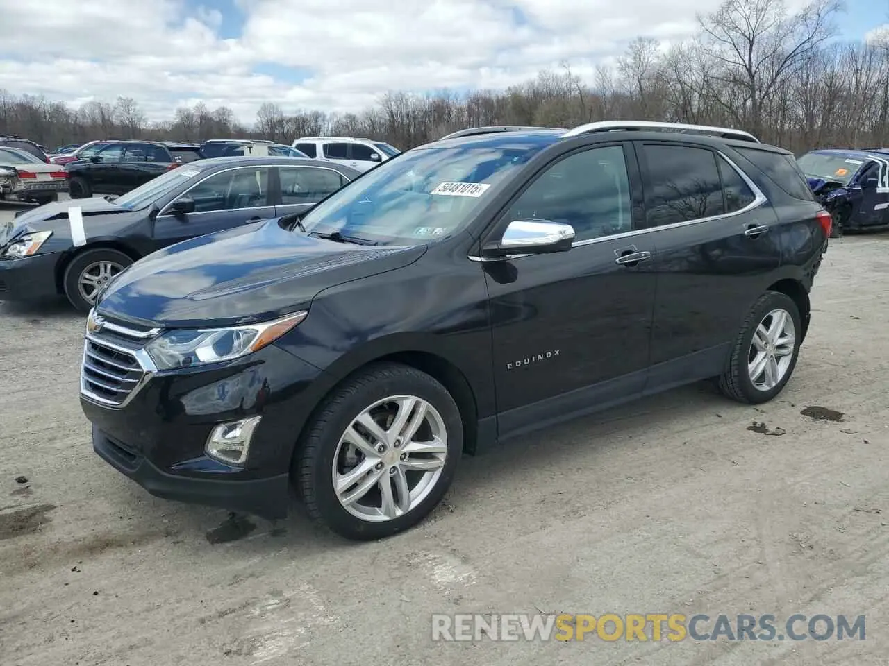 1 Photograph of a damaged car 2GNAXYEXXL6244519 CHEVROLET EQUINOX 2020