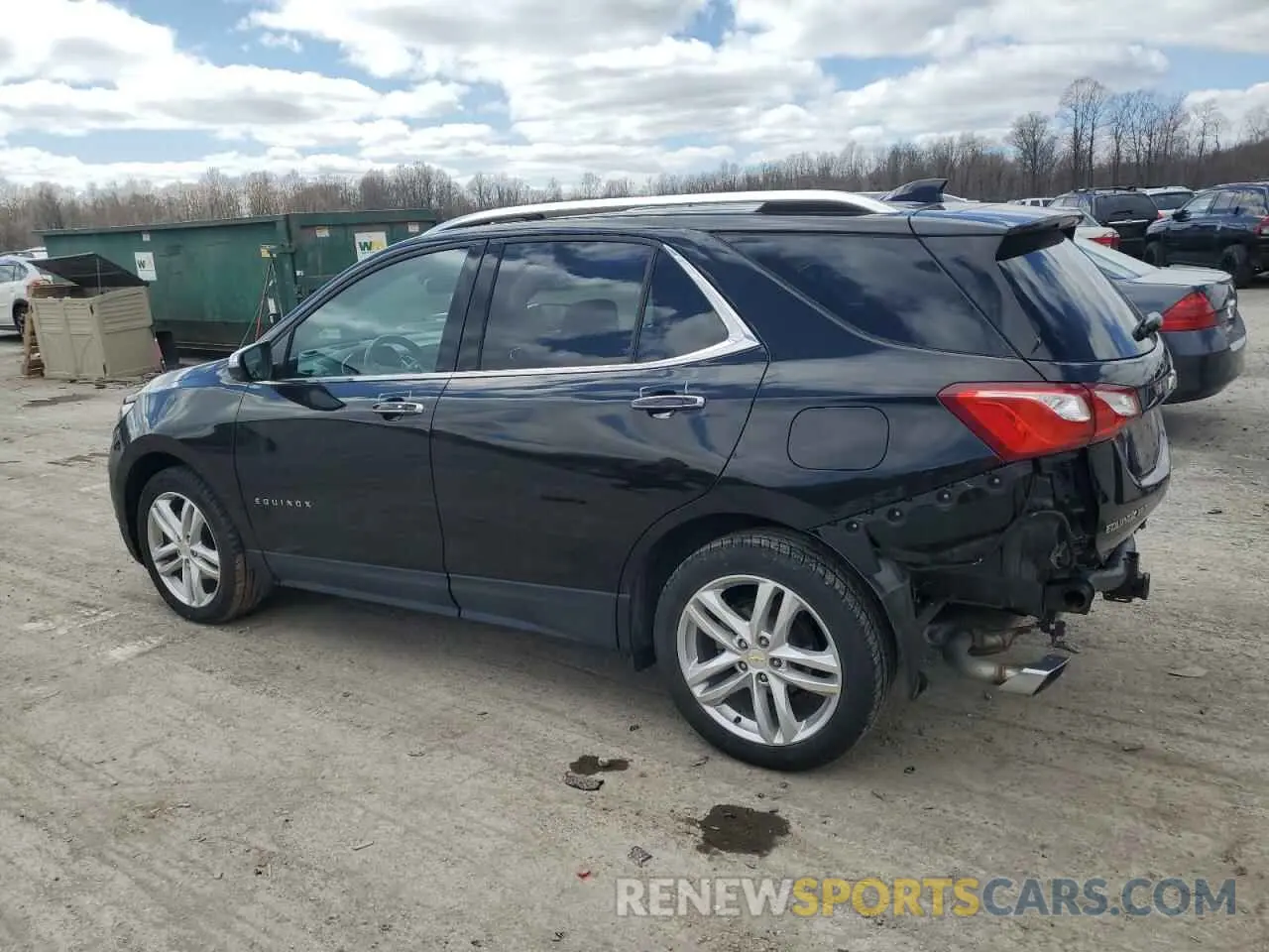2 Photograph of a damaged car 2GNAXYEXXL6244519 CHEVROLET EQUINOX 2020